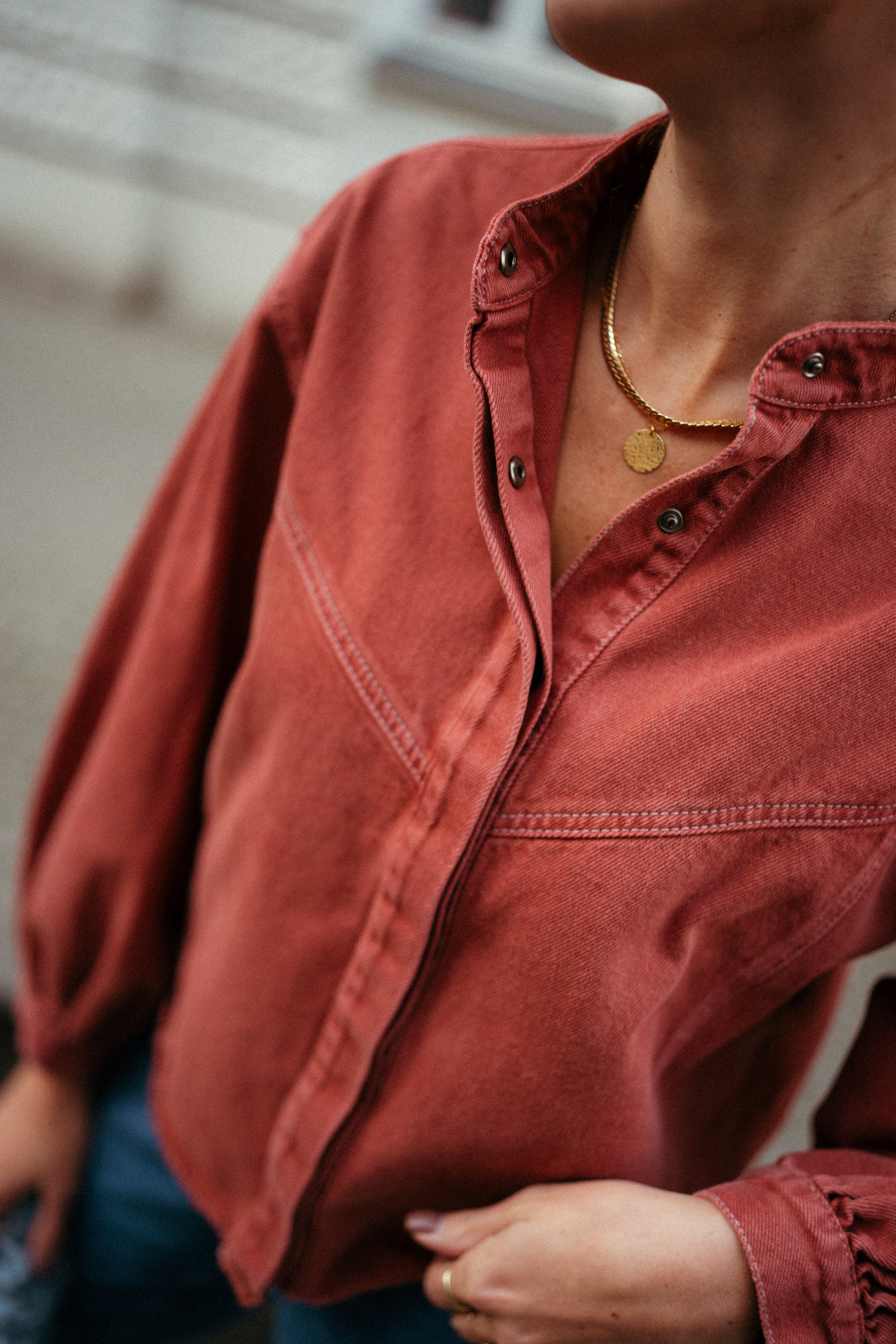 Kurtka koszulowa V MARSALA