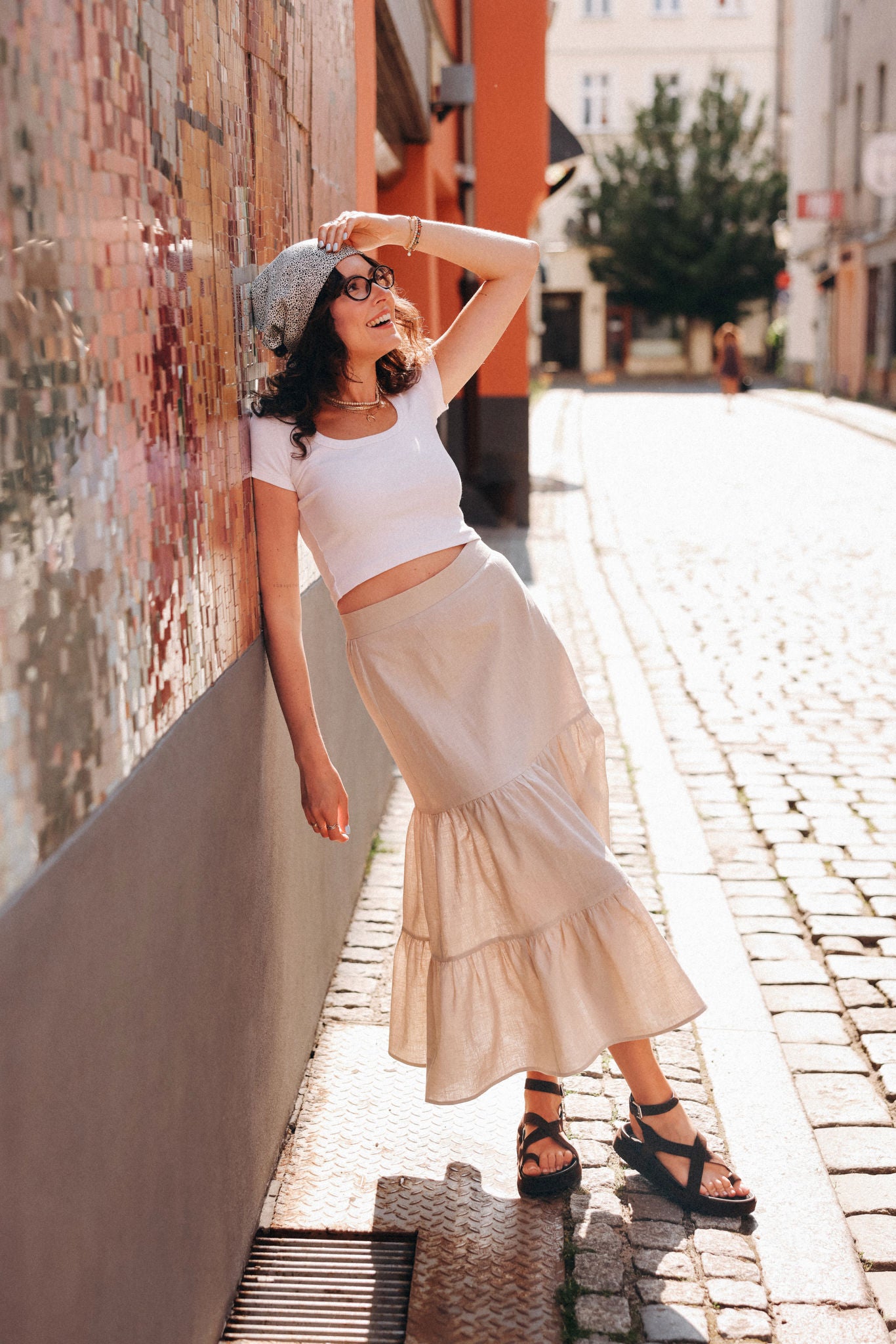 Spódnica FALDA BEIGE