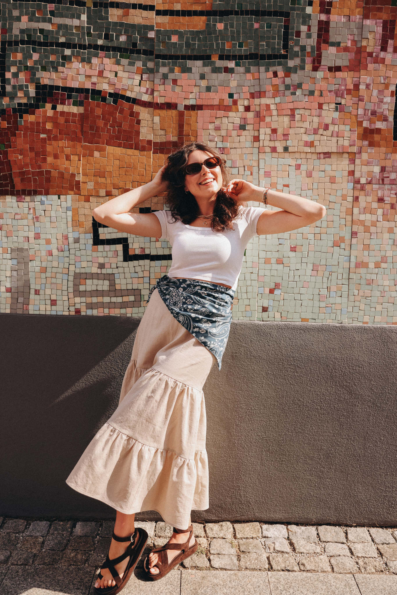 Spódnica FALDA BEIGE