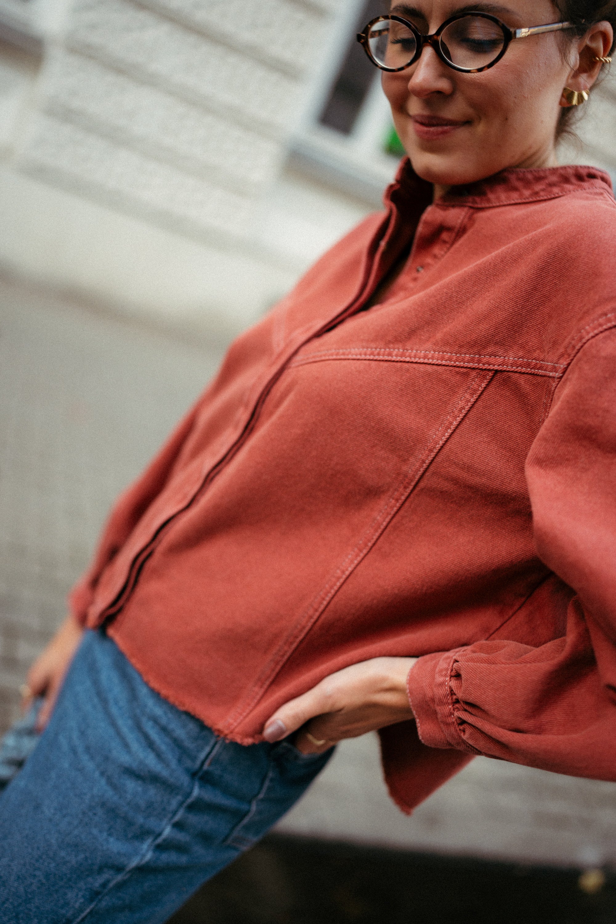 Kurtka koszulowa V MARSALA