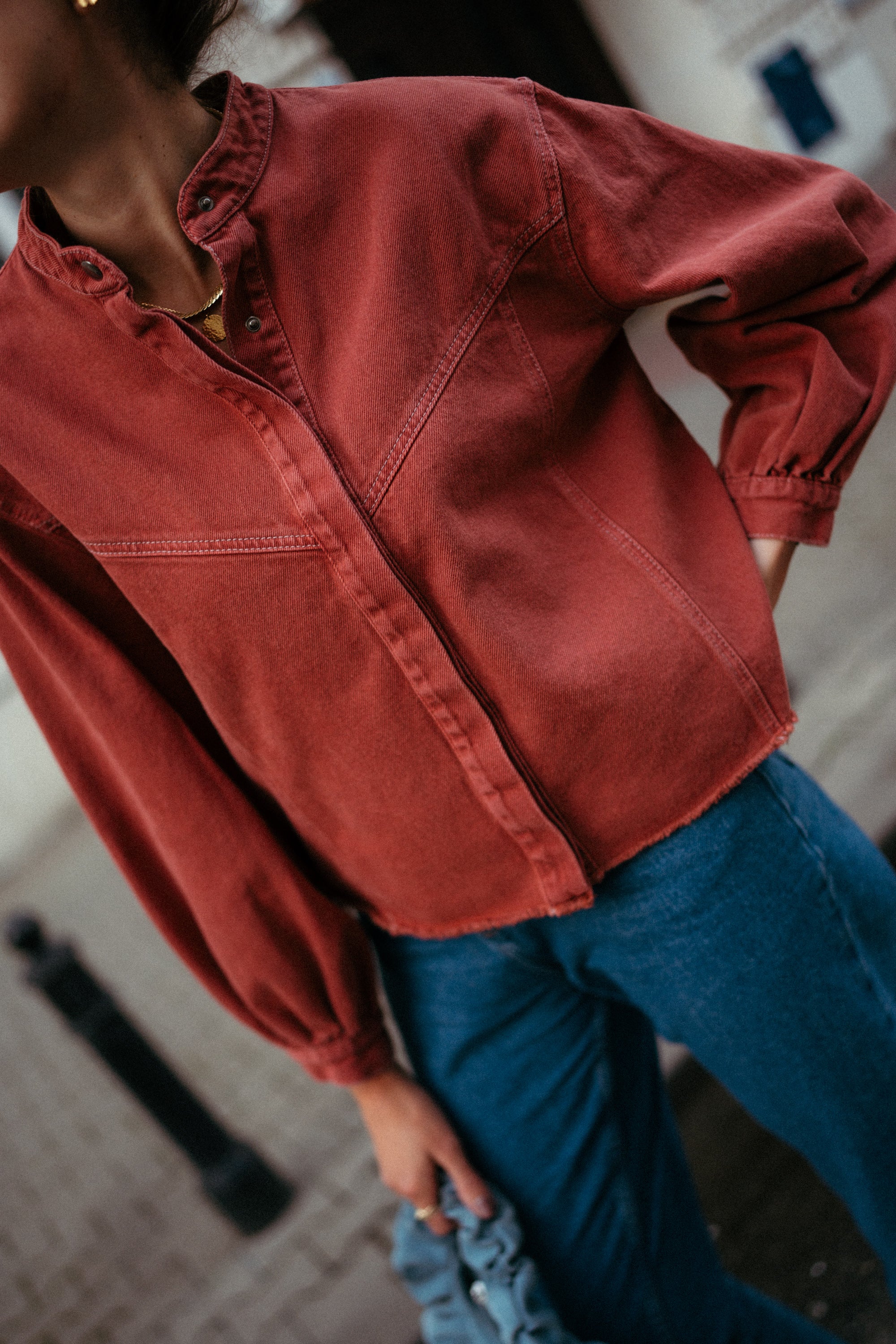 Kurtka koszulowa V MARSALA