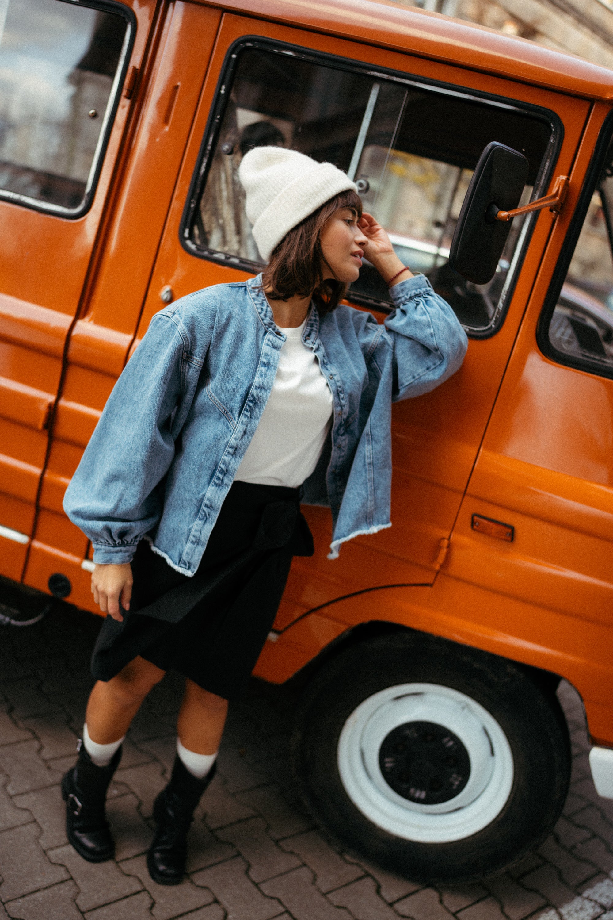 Kurtka koszulowa V DENIM