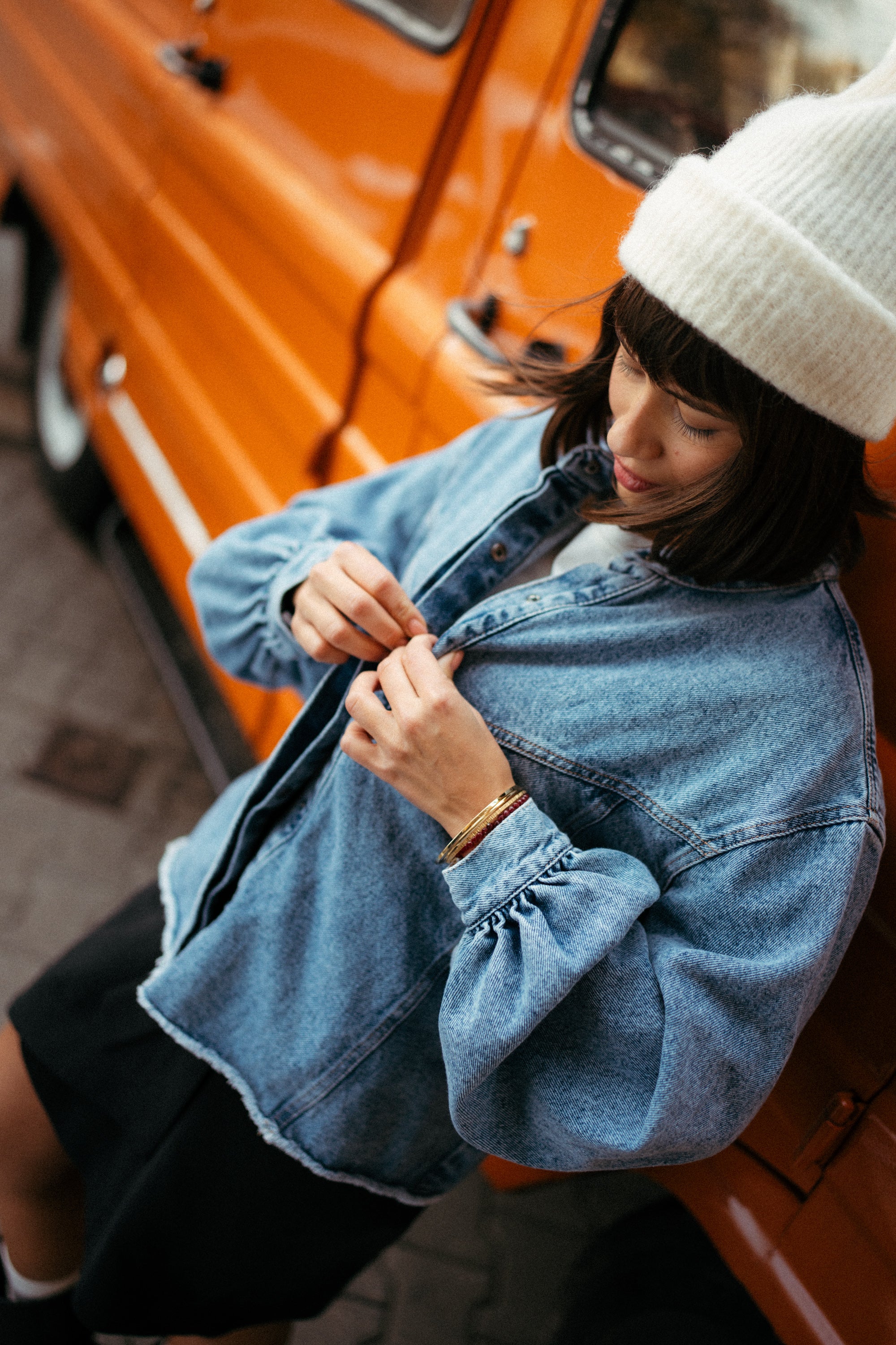 Kurtka koszulowa V DENIM