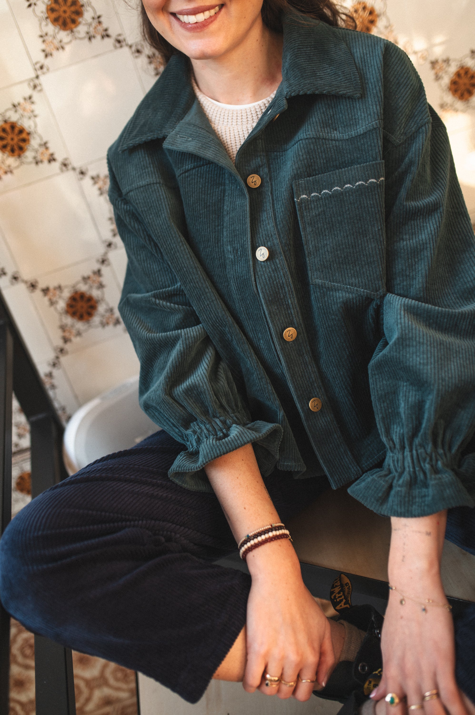 Kurtka koszulowa TEAL