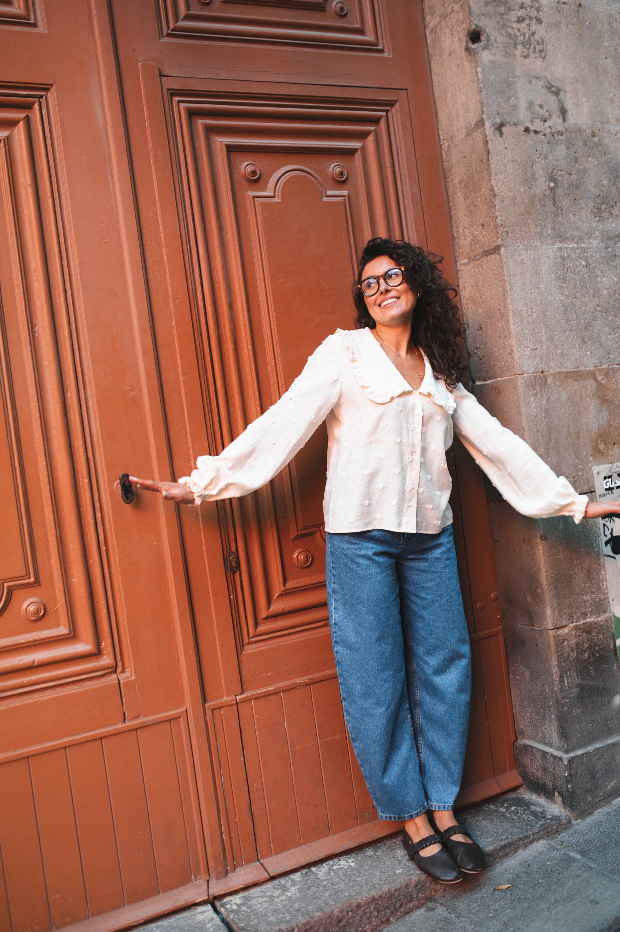 Koszula MIA CORAZÓN CREMA