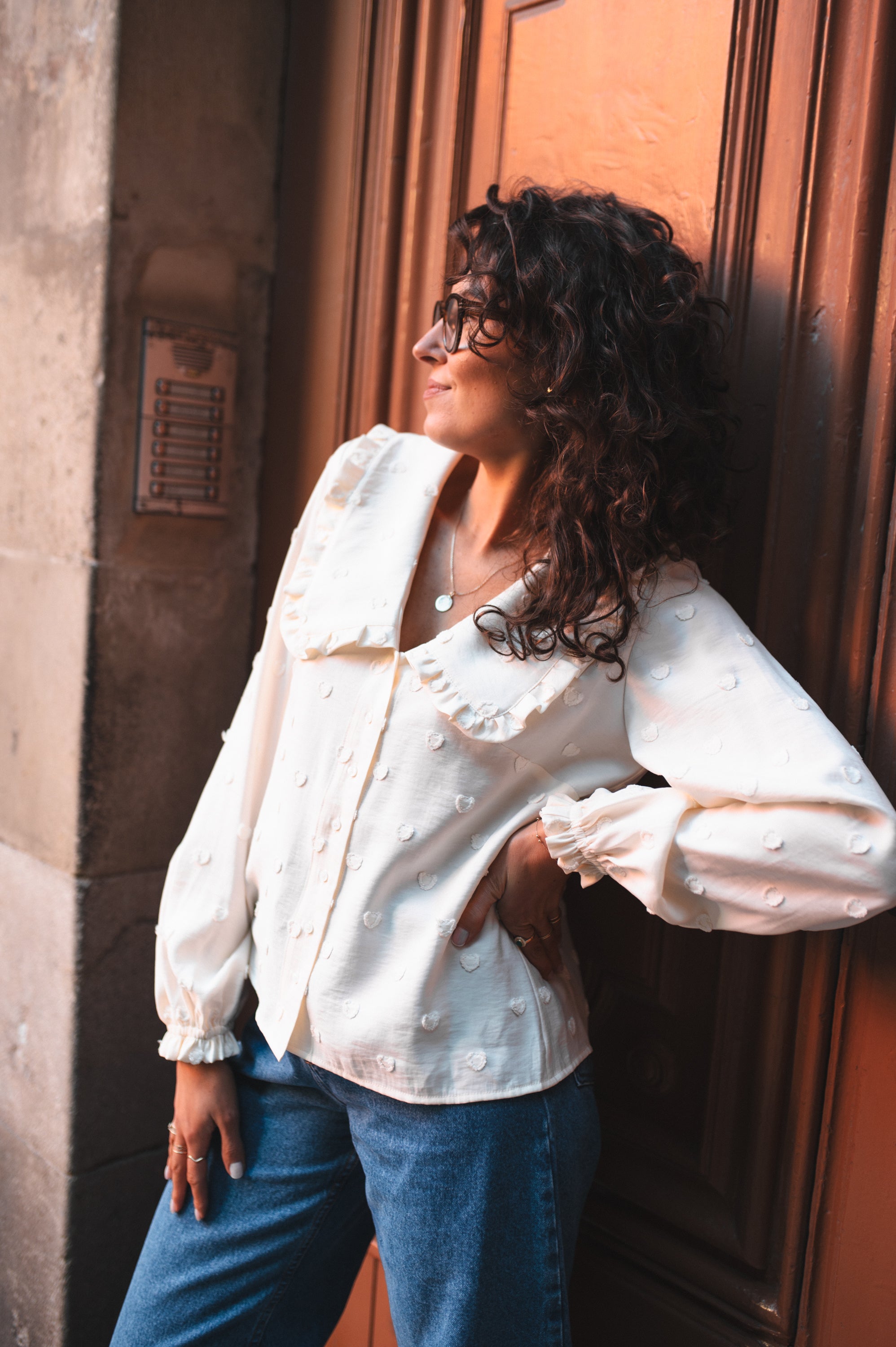 Koszula MIA CORAZÓN CREMA