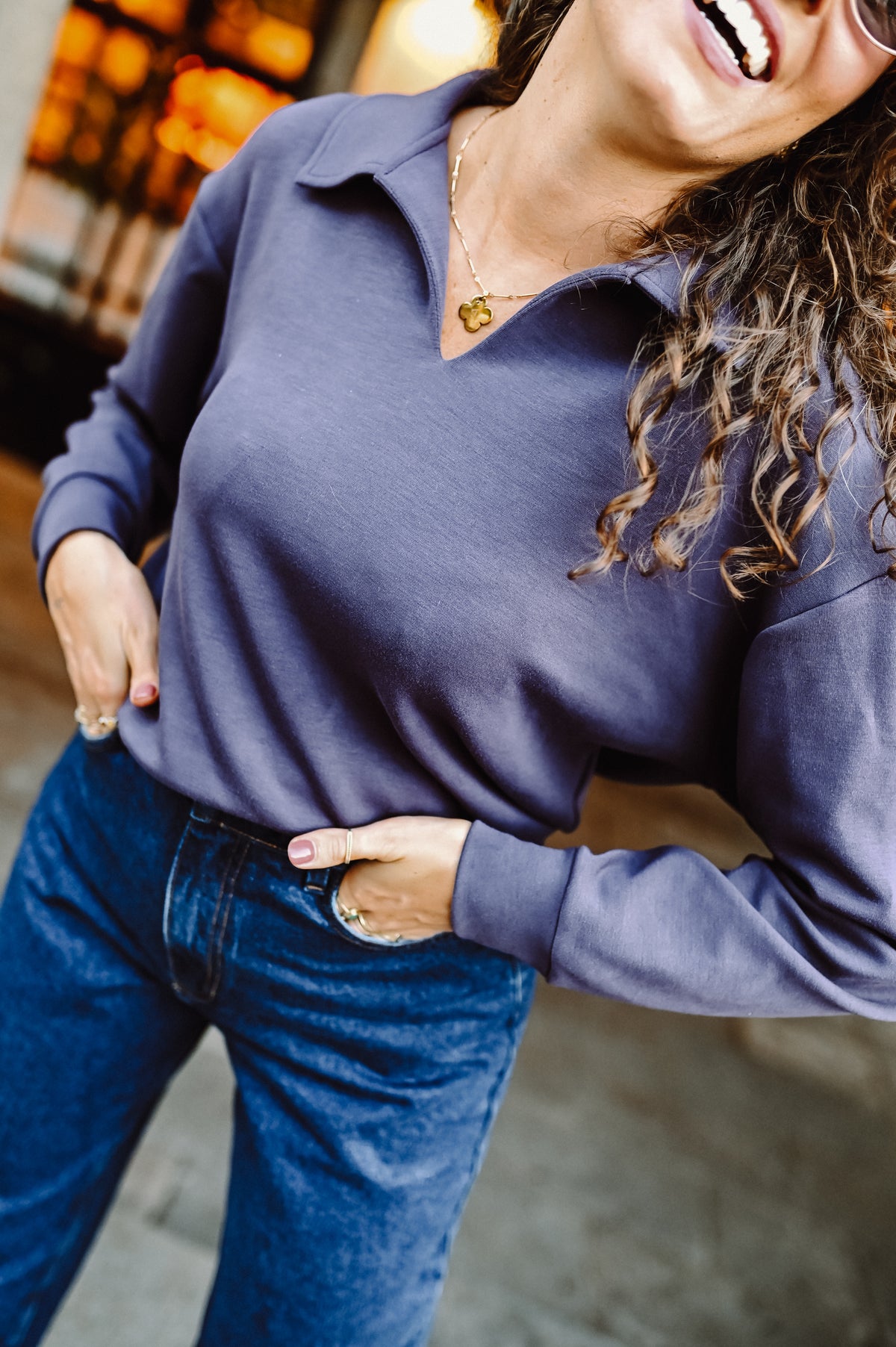 Bluza NUBE MORADO