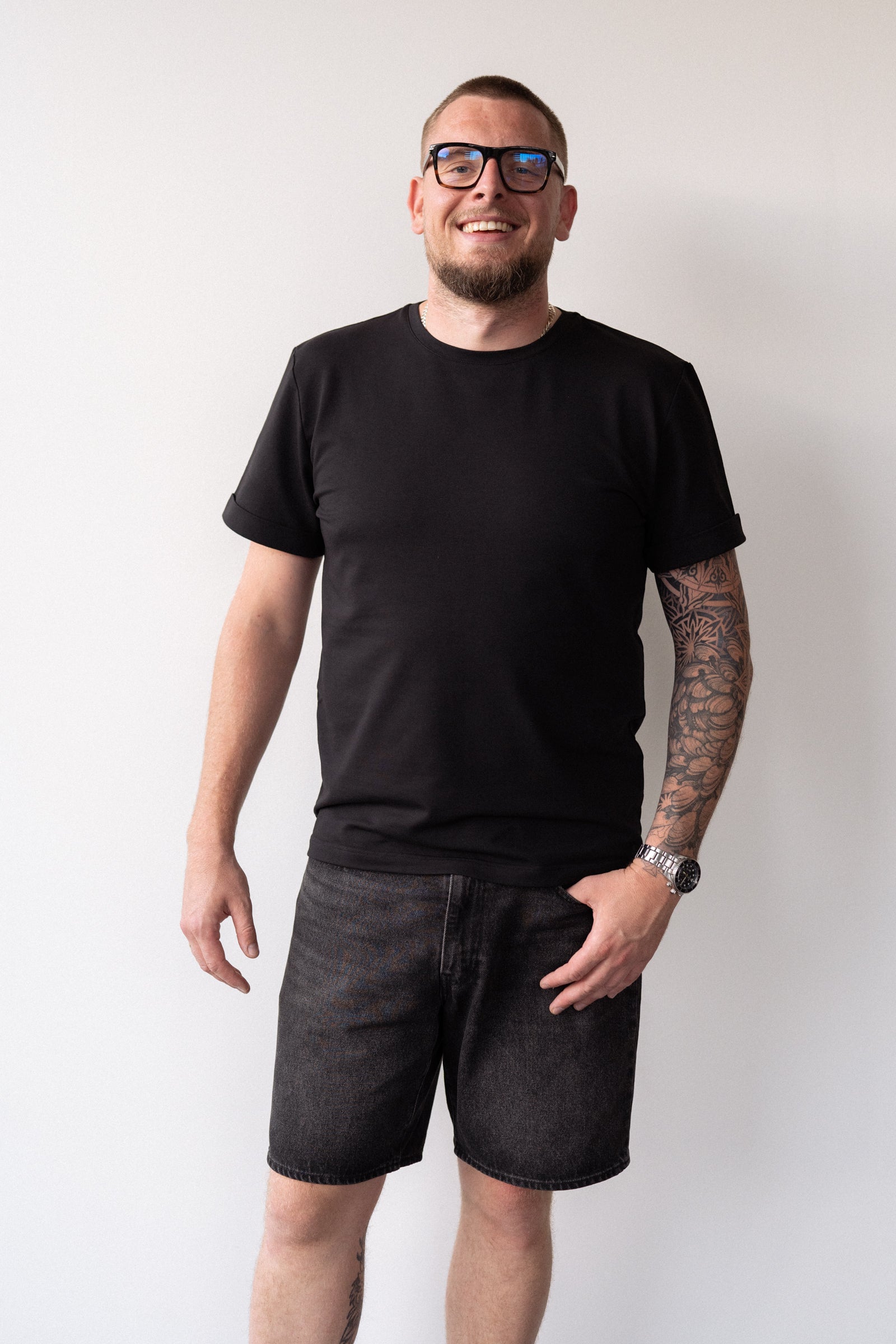 T-shirt LUCAS NEGRO