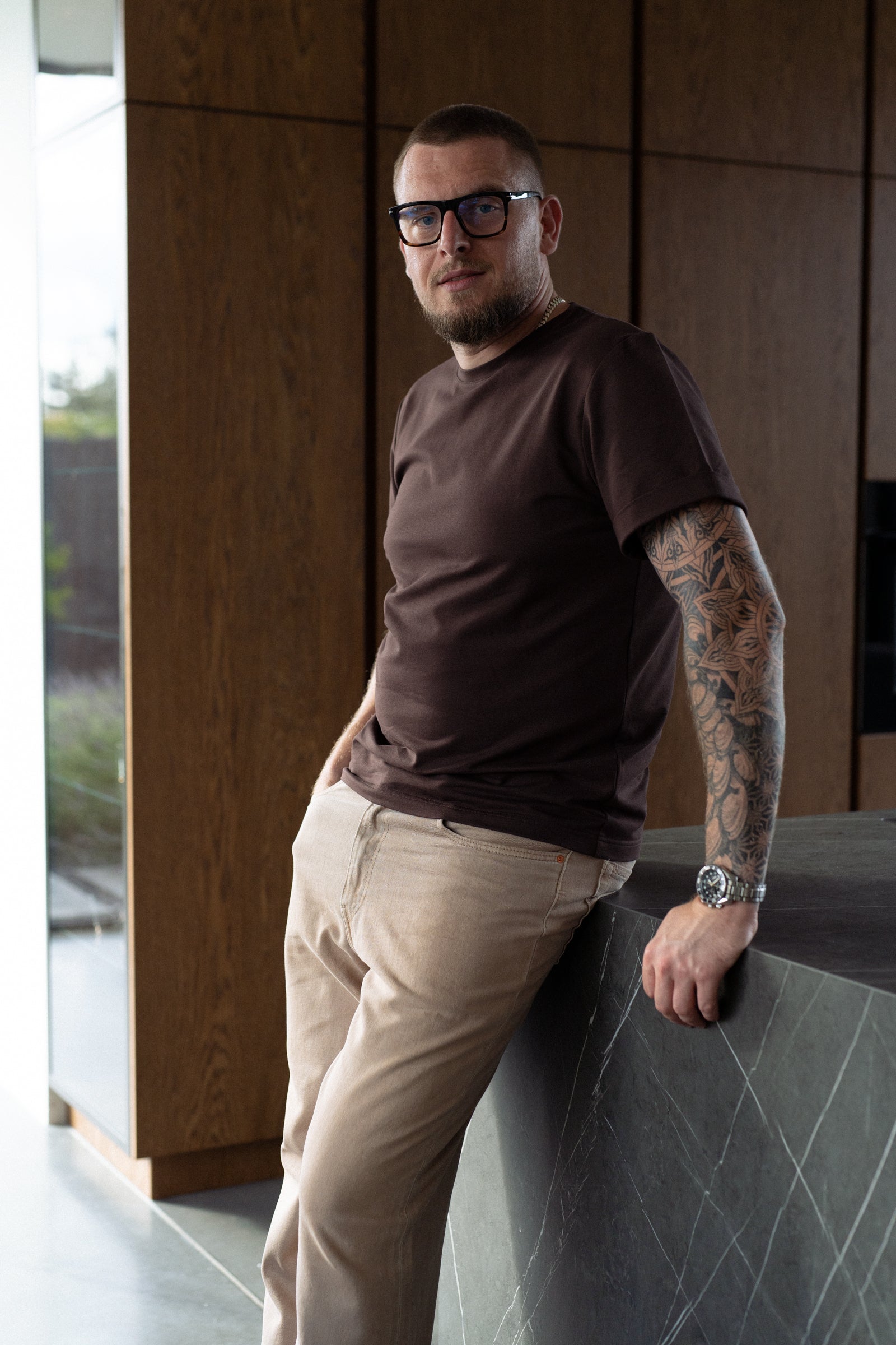 T-shirt LUCAS CHOCO