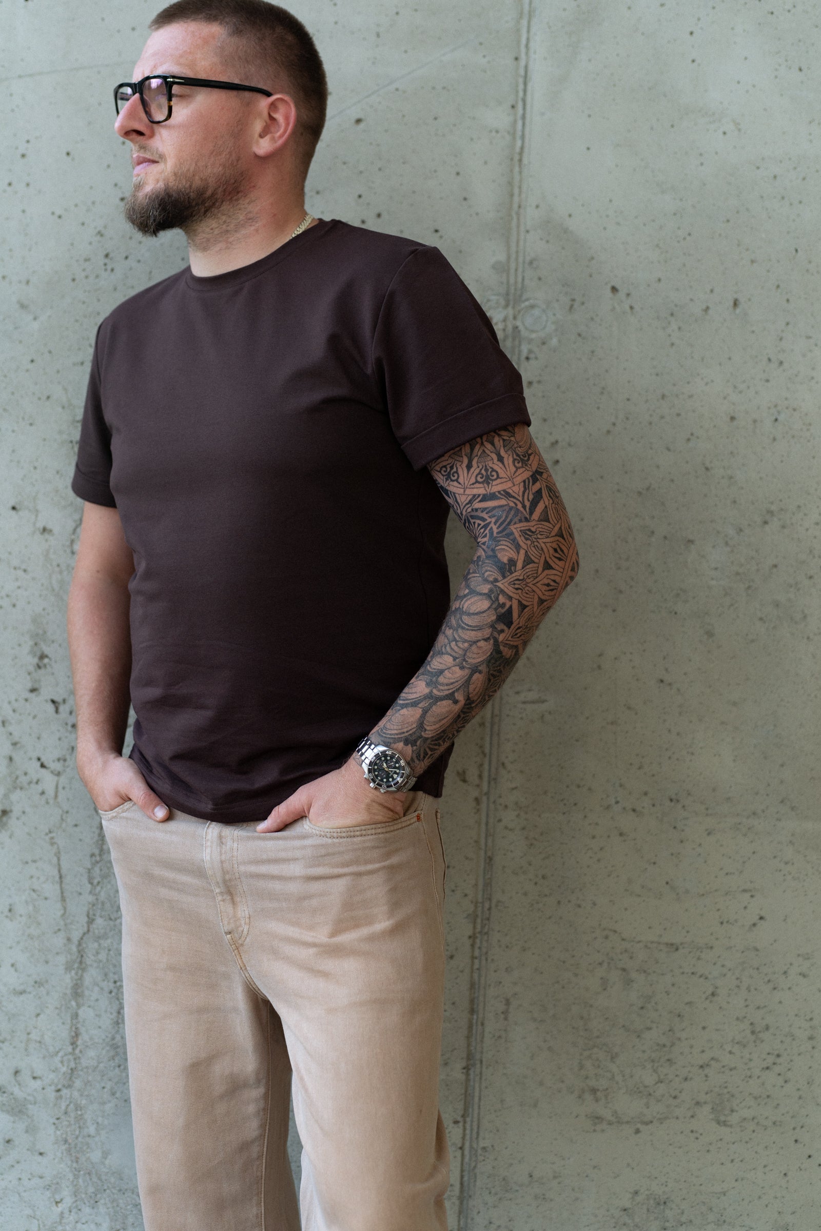 T-shirt LUCAS CHOCO