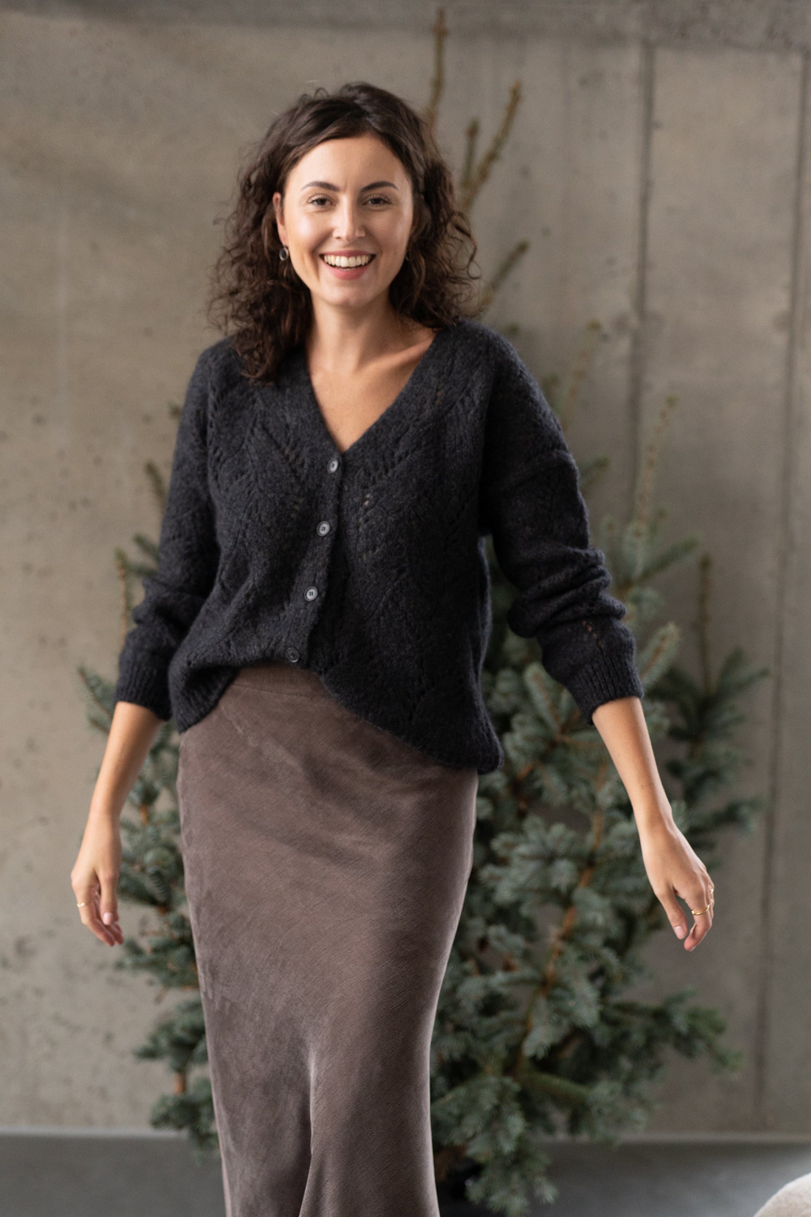 Sweter ALPACA CENIZA