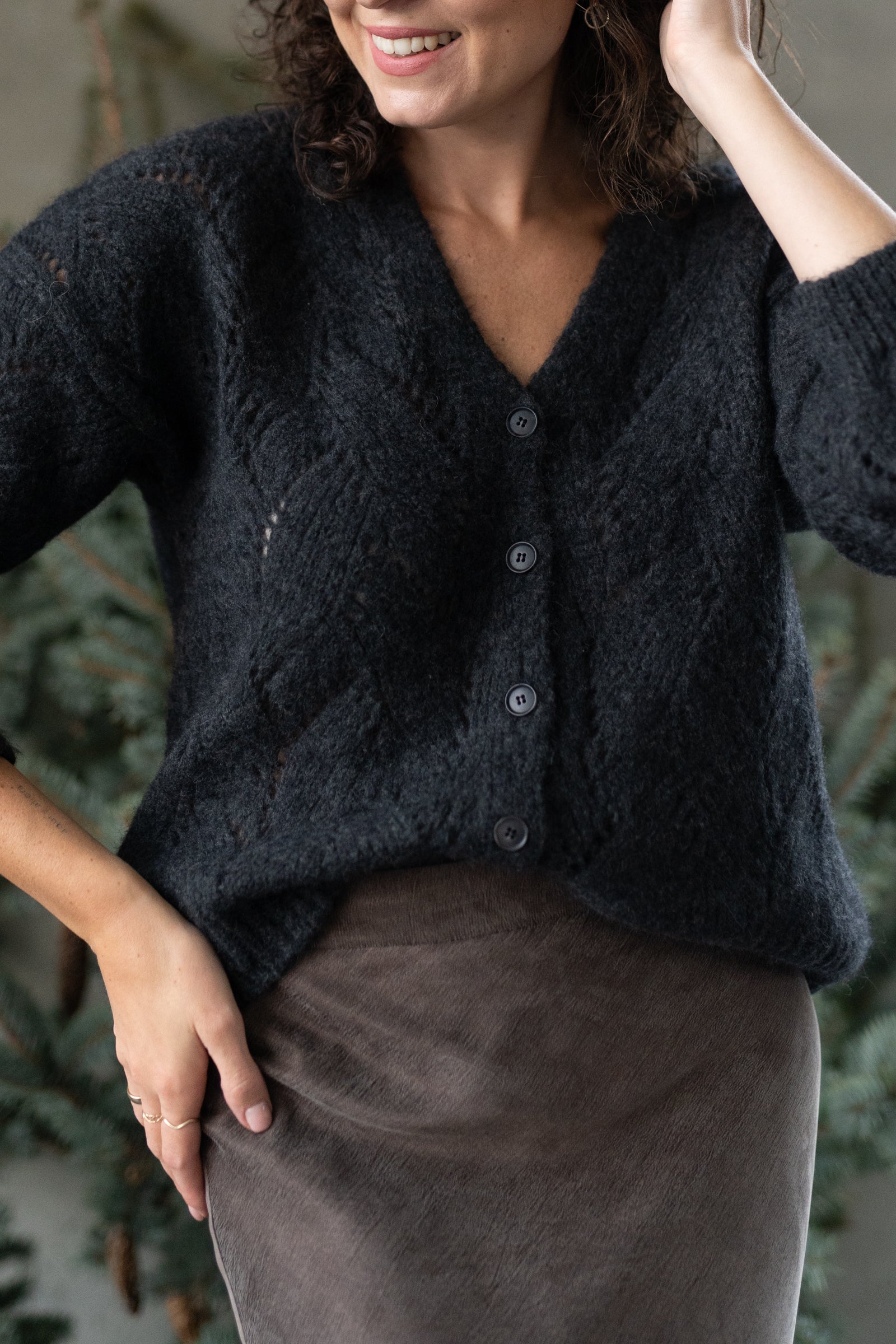 Sweter ALPACA CENIZA