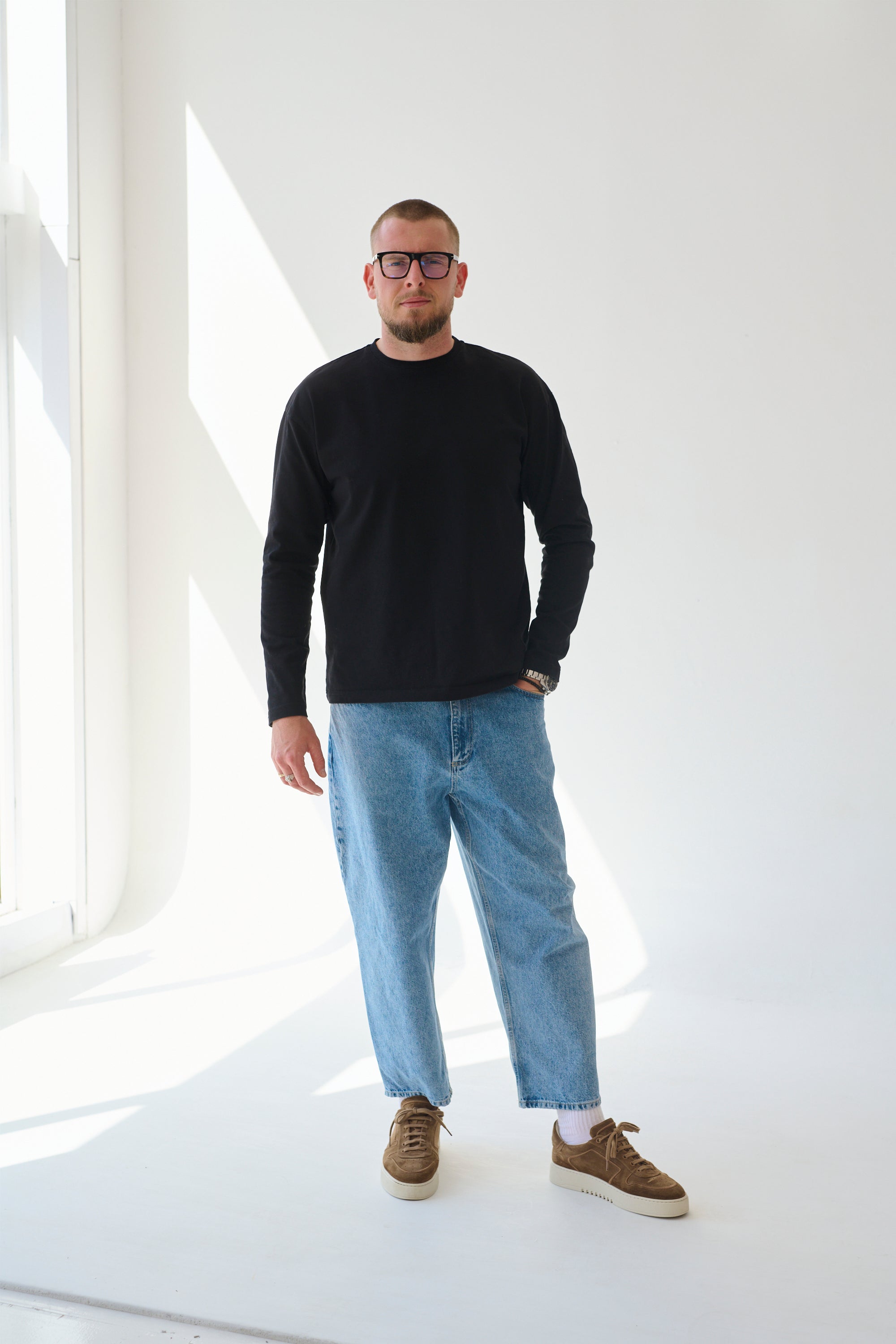 Longsleeve NICO NEGRO