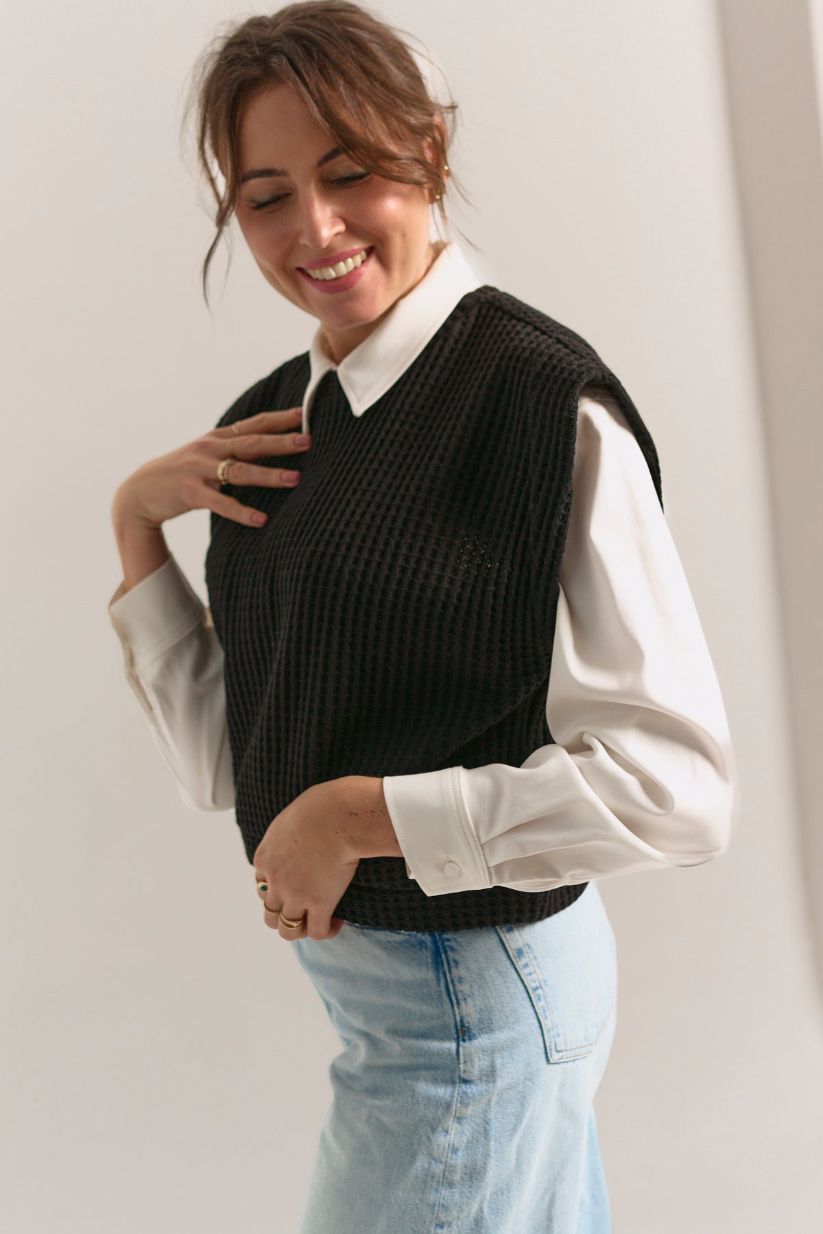 Kamizelka ARIANA NEGRA