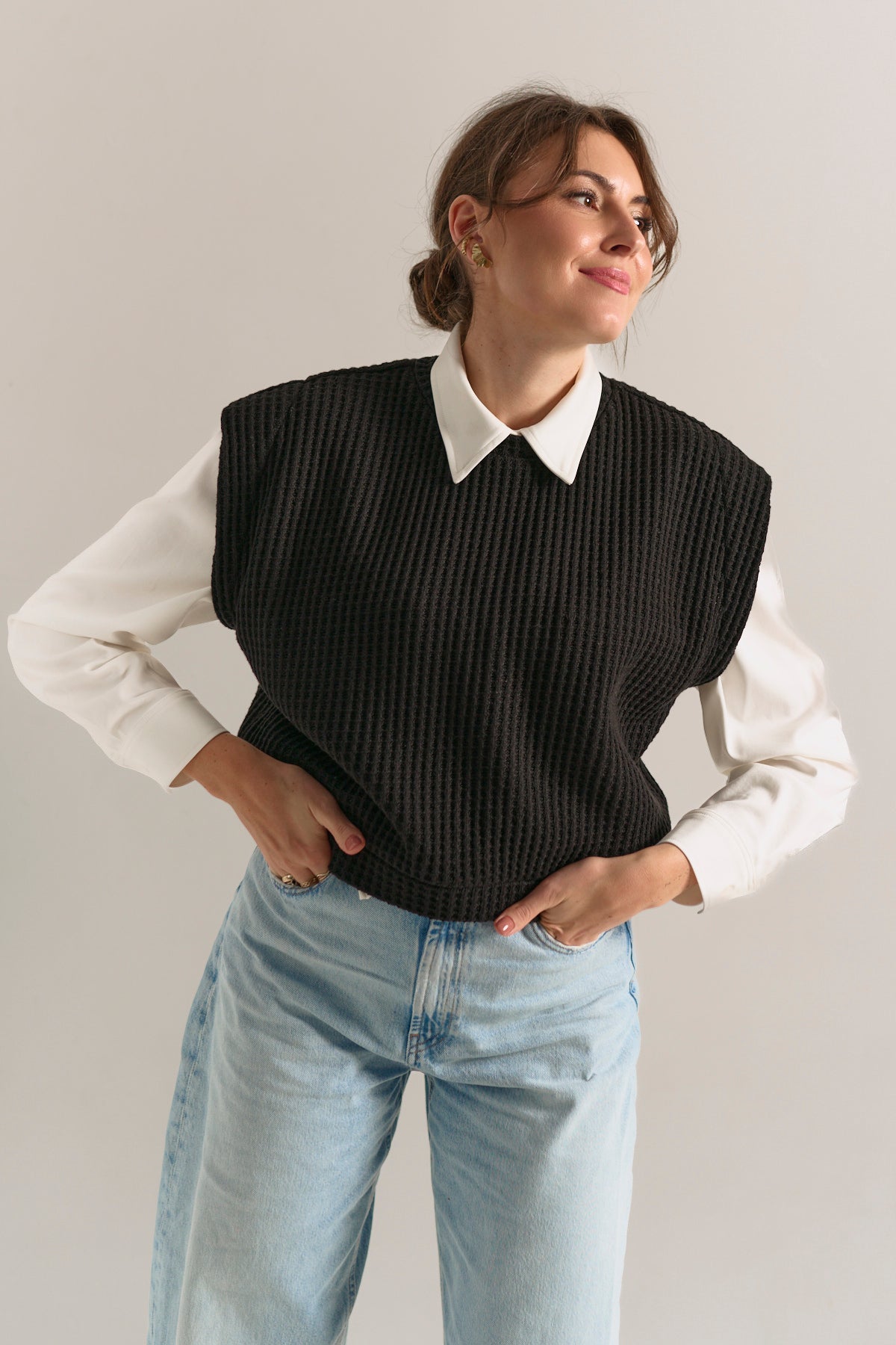 Kamizelka ARIANA NEGRA