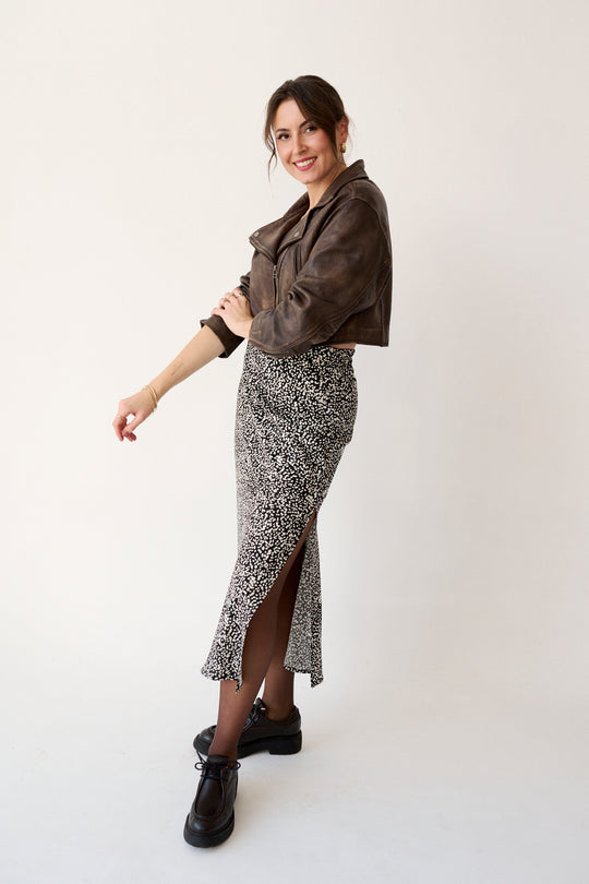 Spódnica MORELLA z rozcięciem ARENOSA