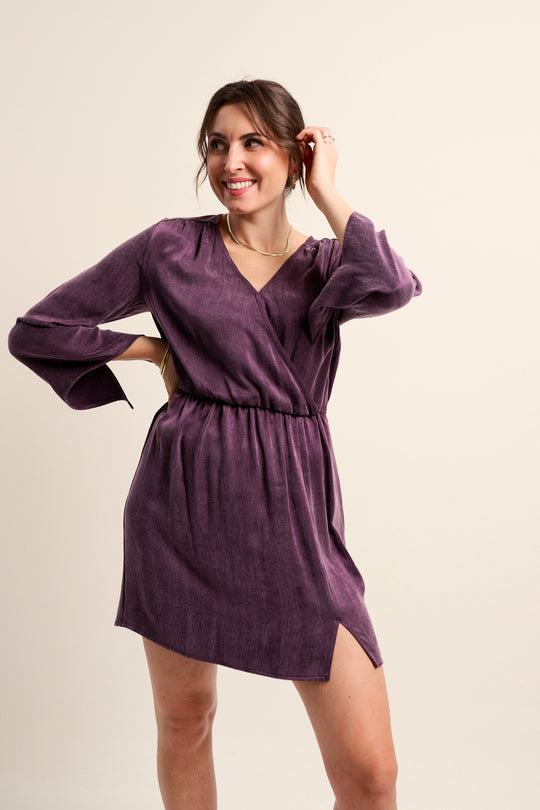 Sukienka LETA PURPURA