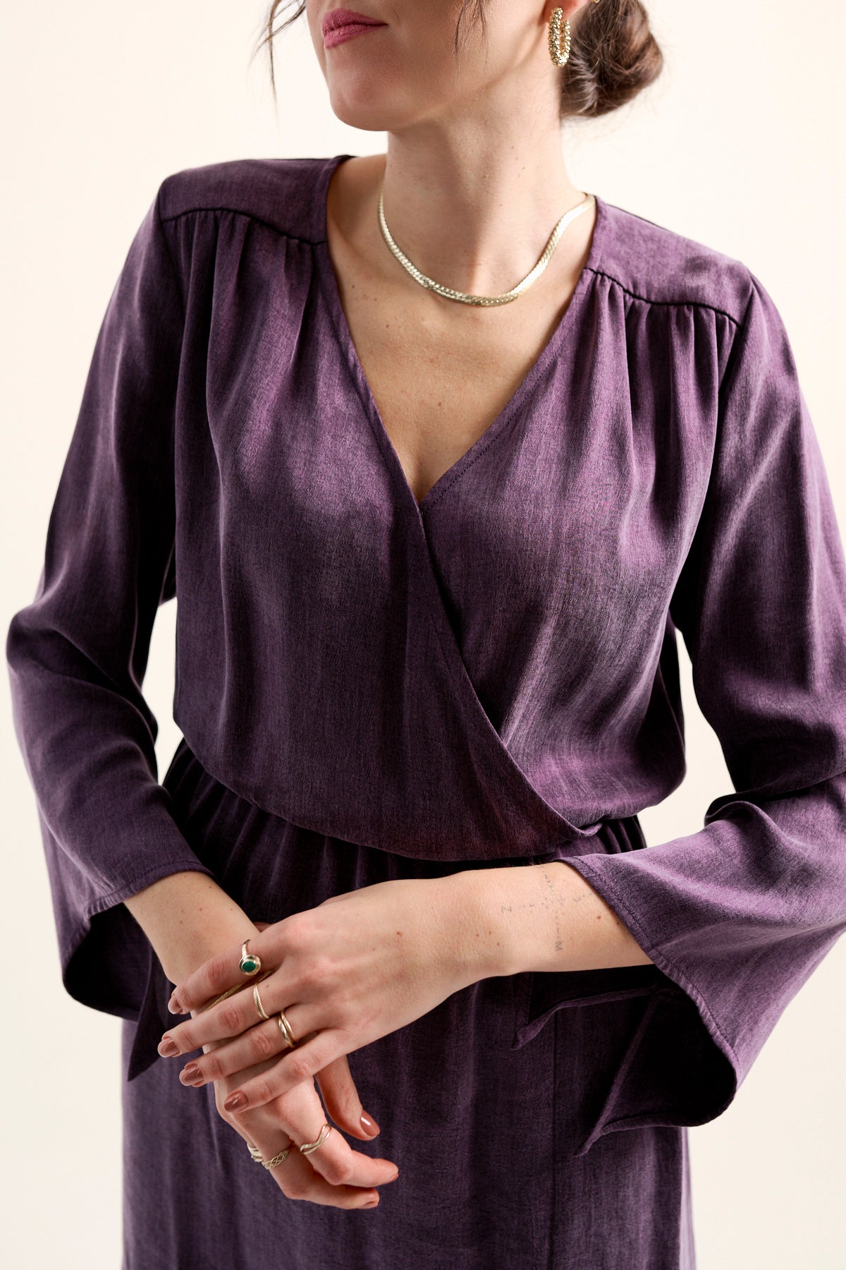 Sukienka LETA PURPURA