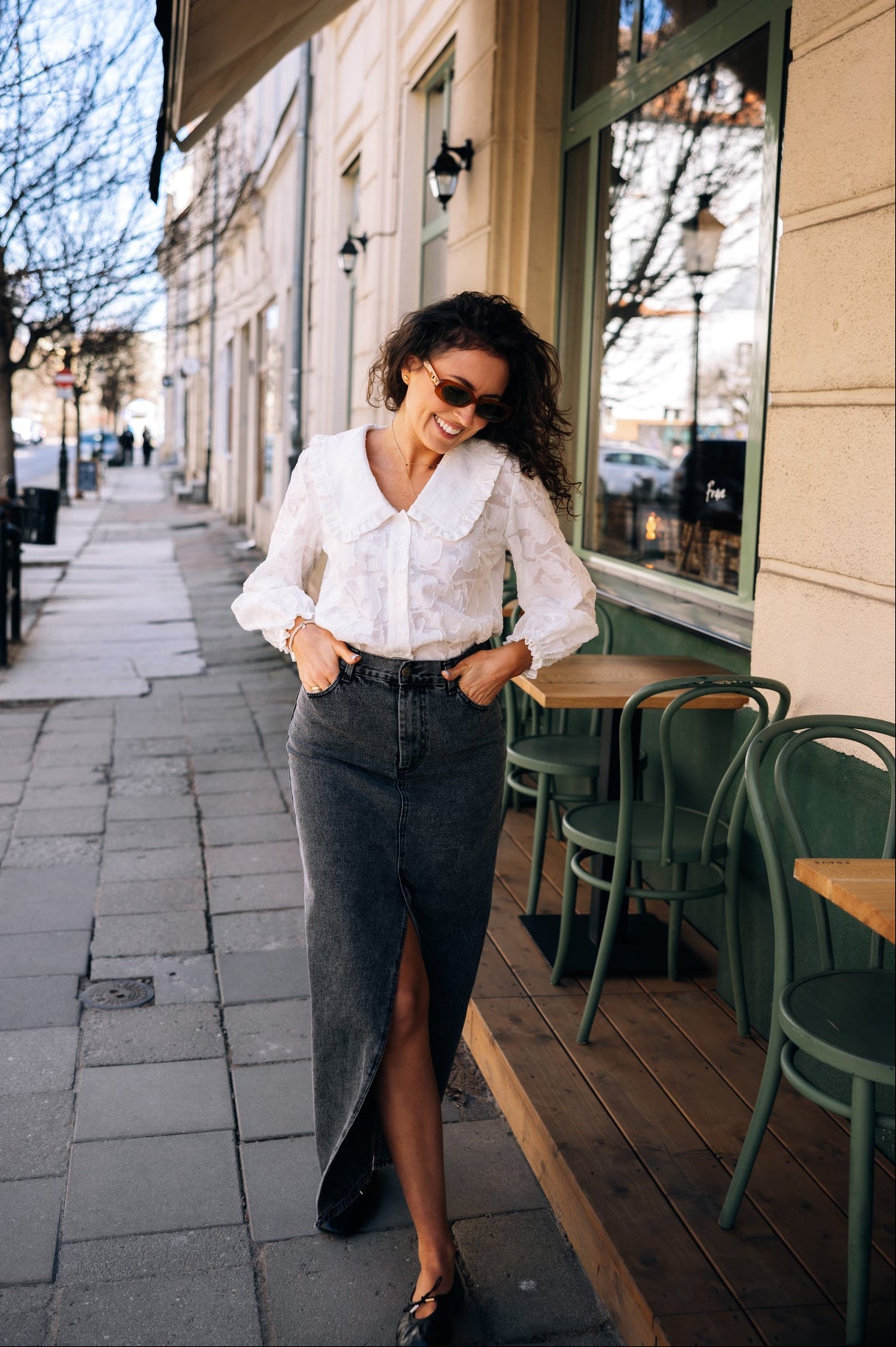 Spódnica JEANS VINTAGE NEGRO