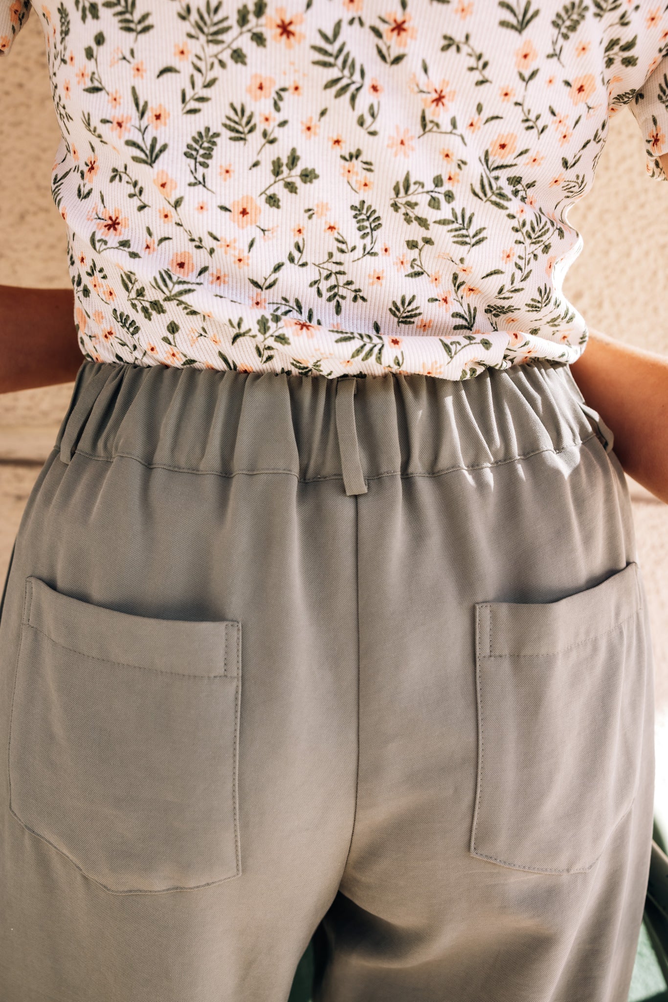 Spodnie EMMA EUCALIPTO