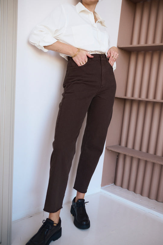 Spodnie JEANS CHOCOLATE CON NATA