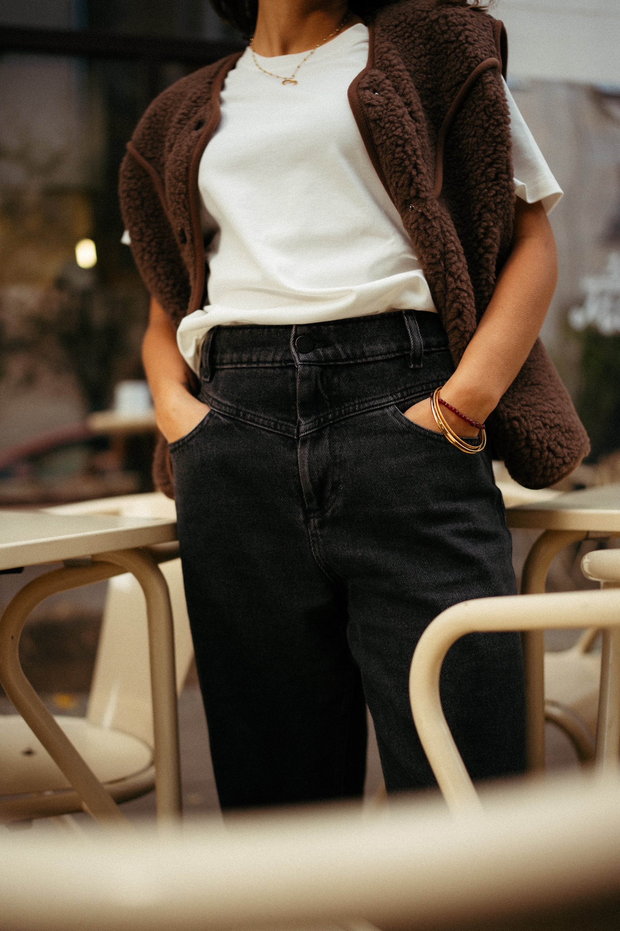 Spodnie JEANS CALPE NEGRO