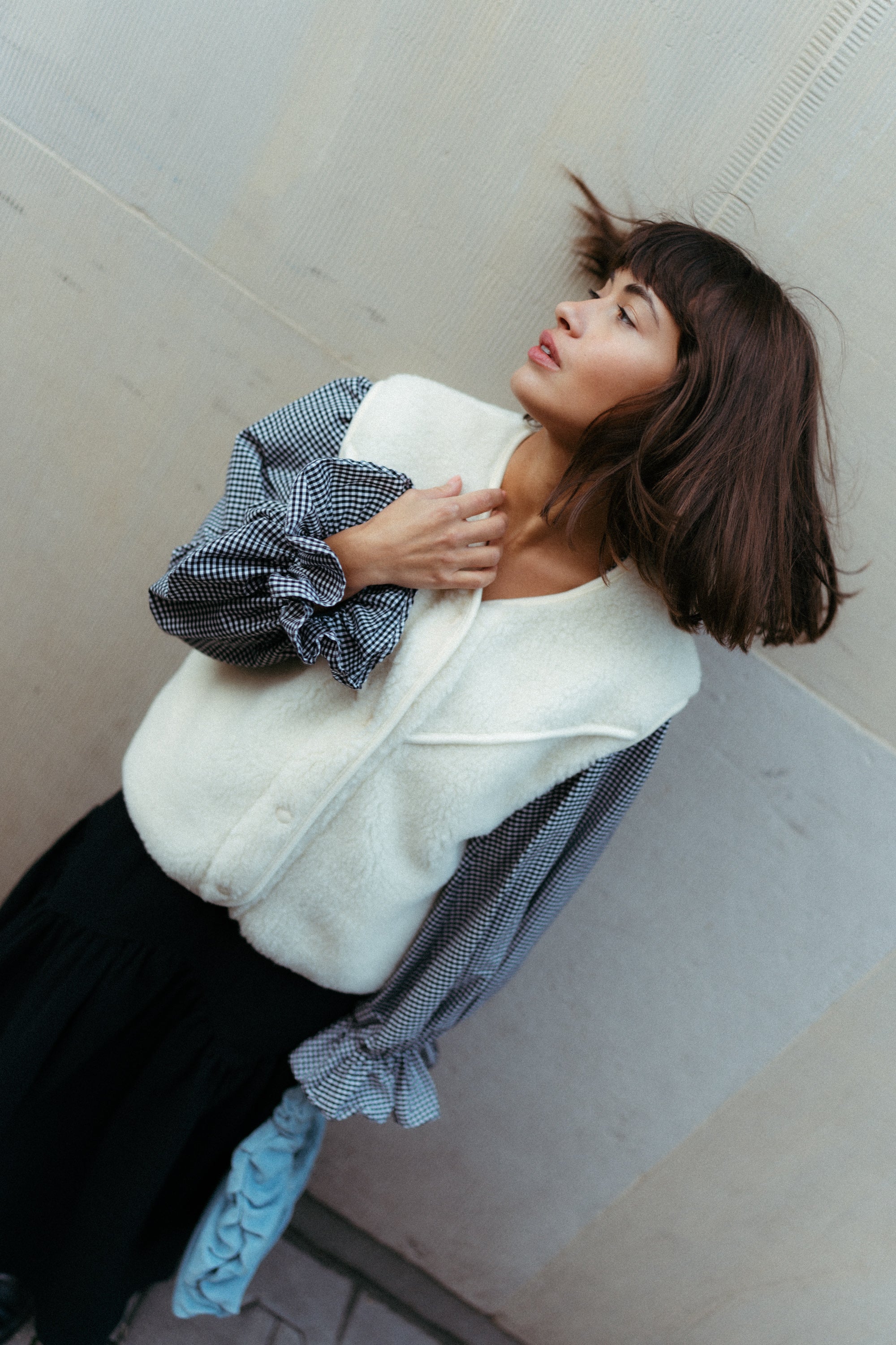 Kamizelka MERINO ZULI & ALWERO CREMA