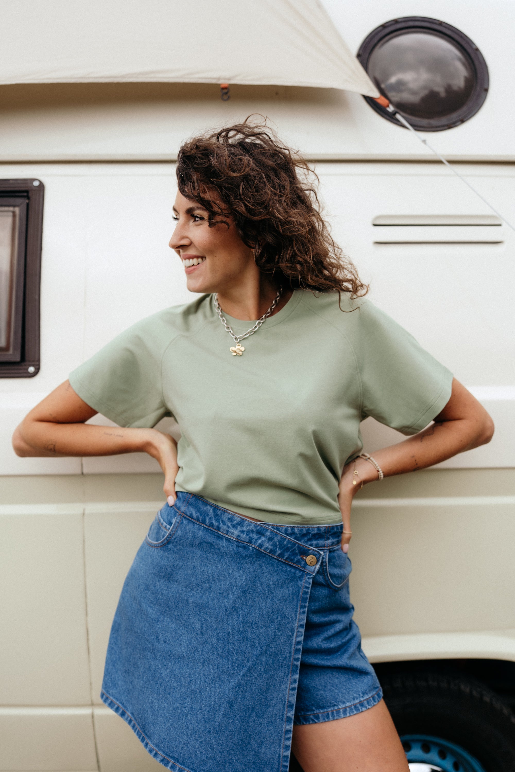 T-shirt SINES CELADÓN