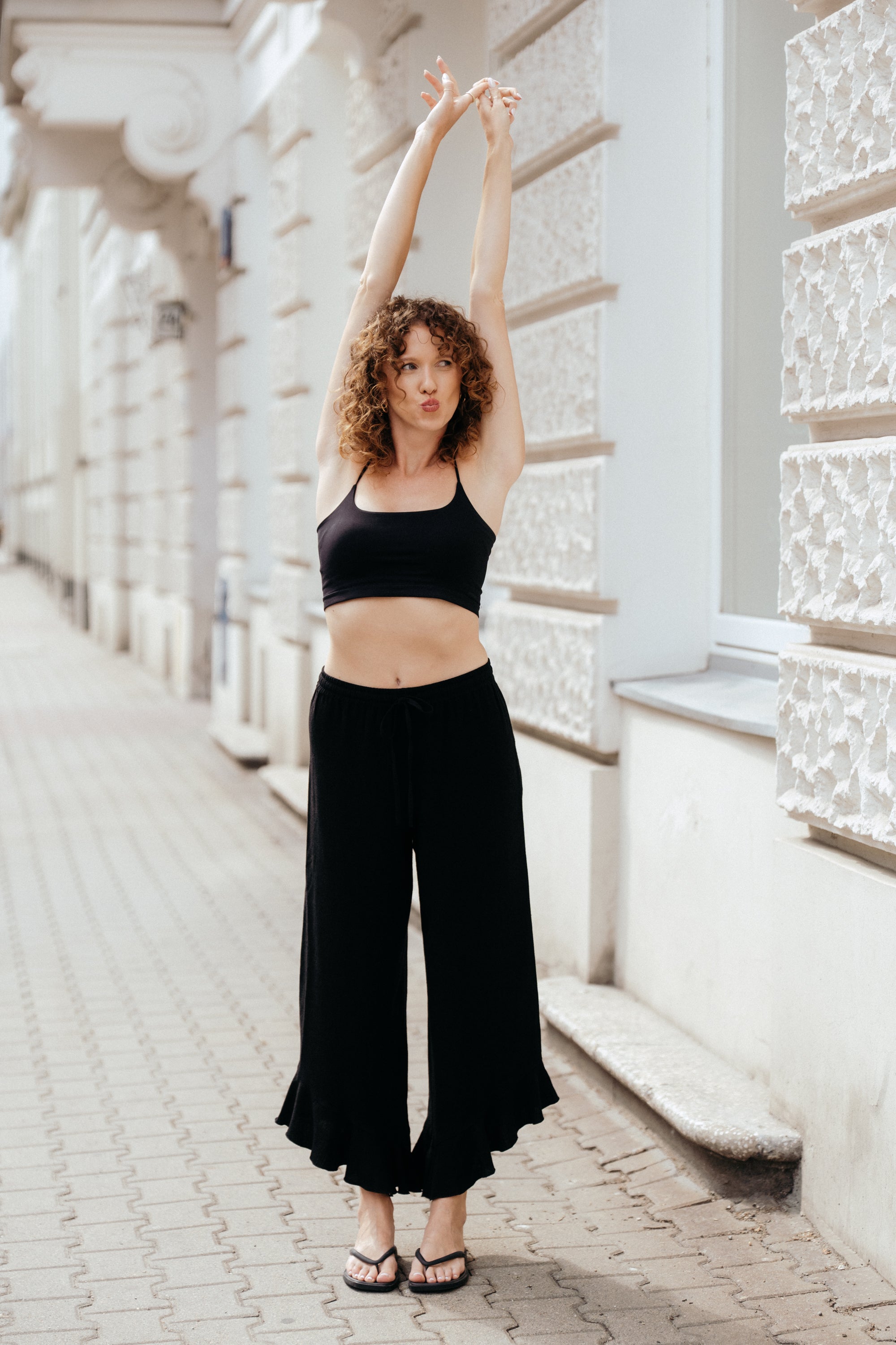 Spodnie PANTALONES NEGRO