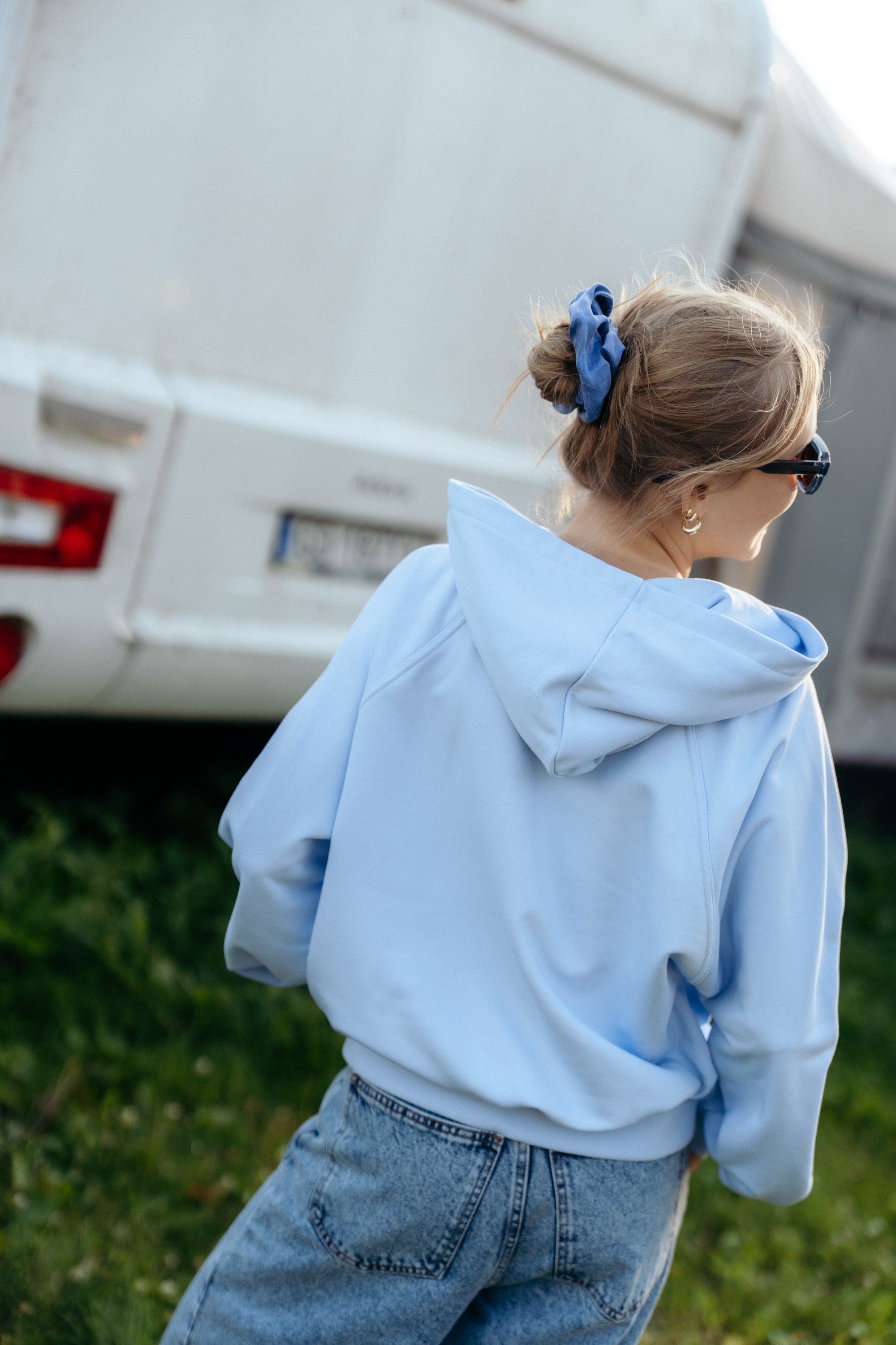 Bluza z kapturem CAPUCHA AZUL