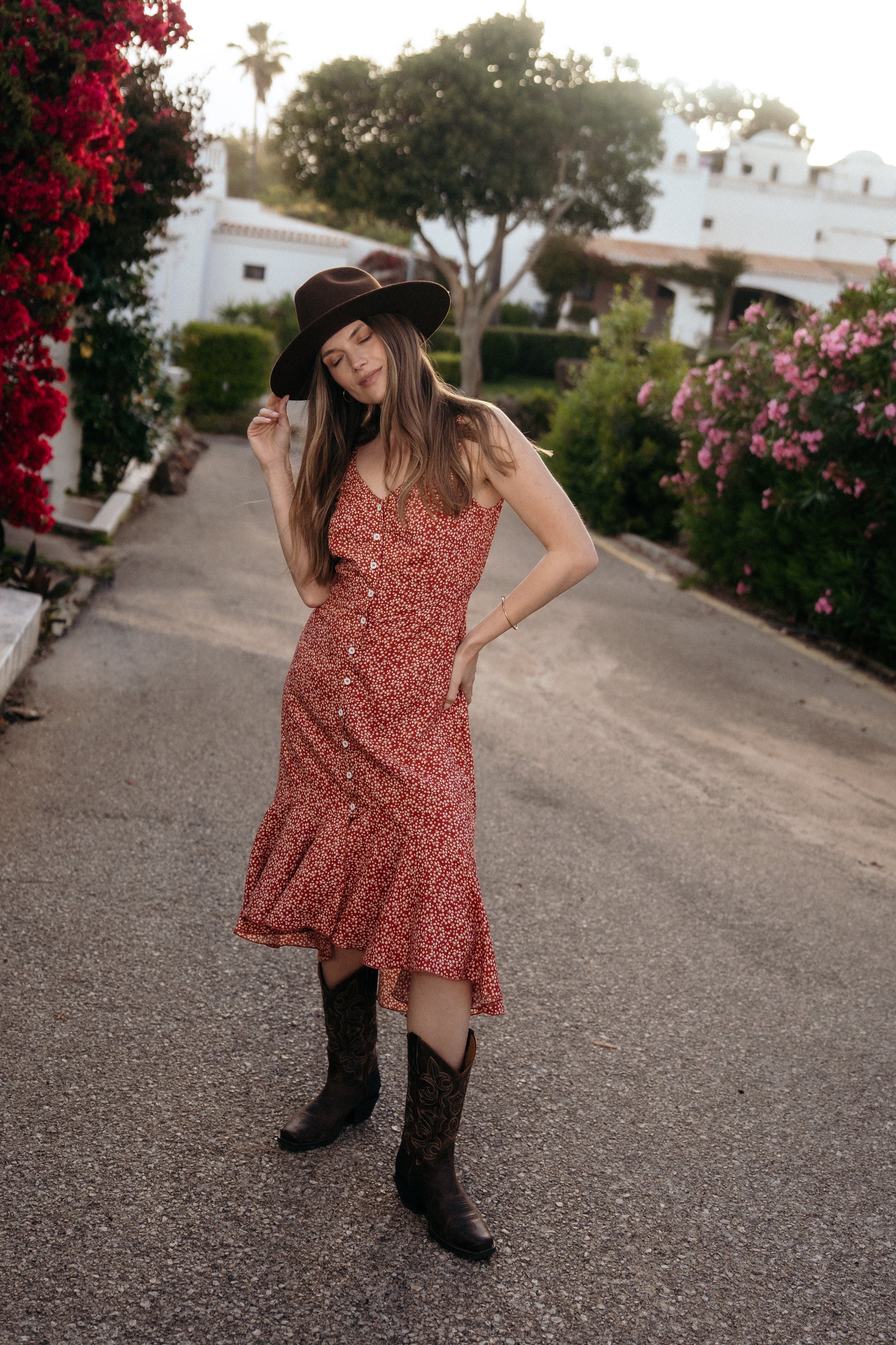 Sukienka SEVILLA RUST