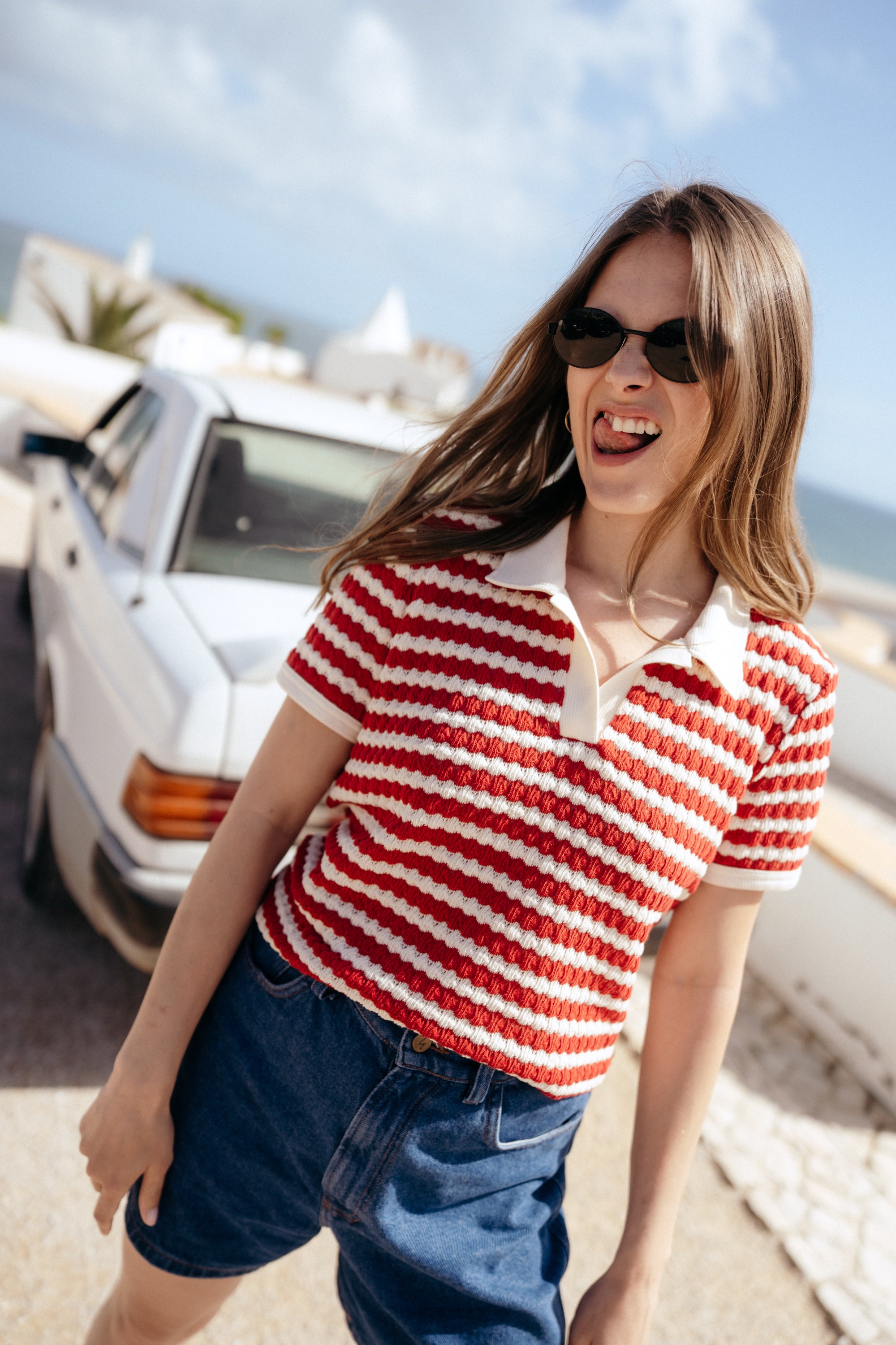 Bluzka sweterkowa POLO ROJO