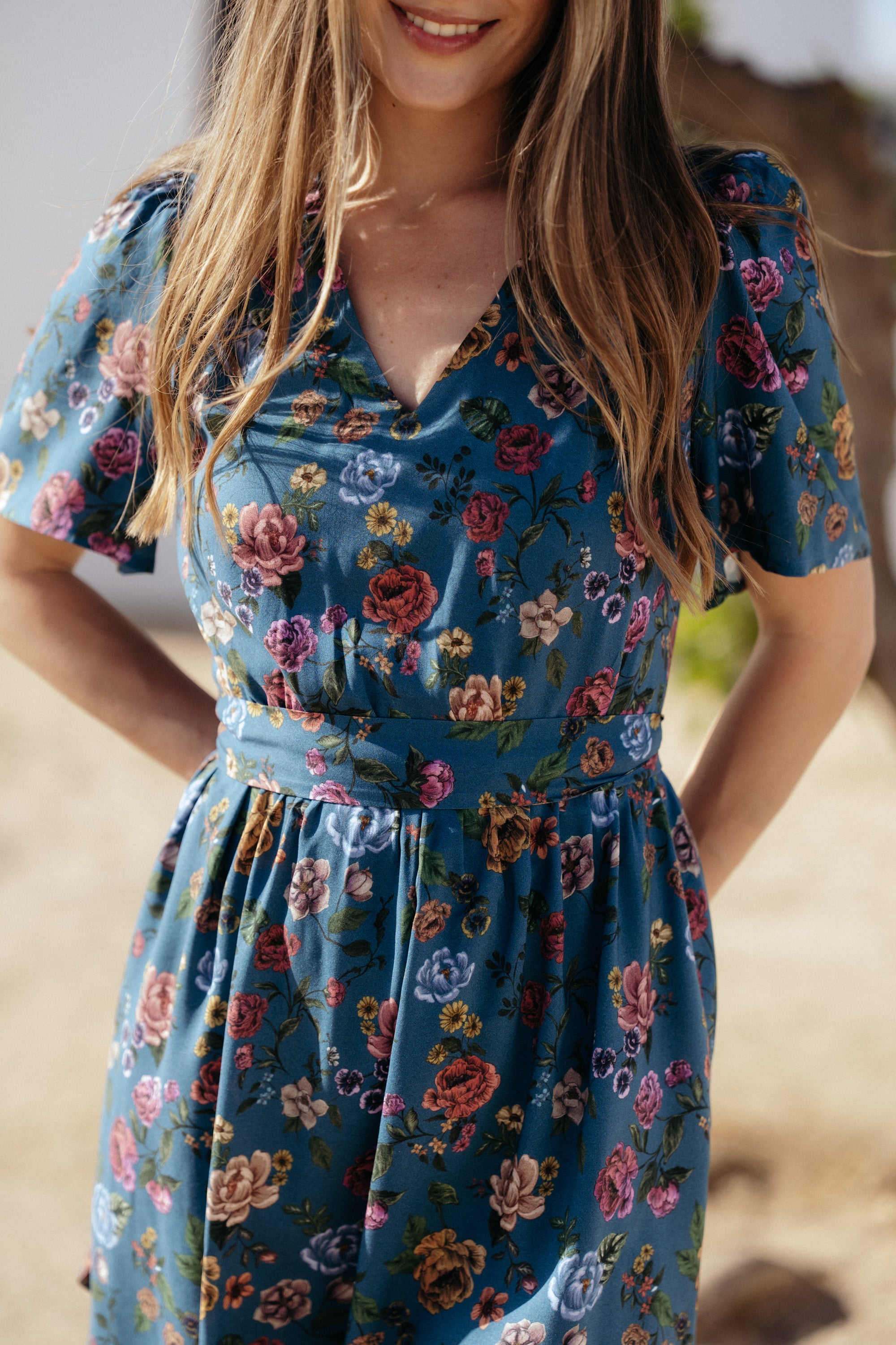 Sukienka DENIA MINI ROSAS