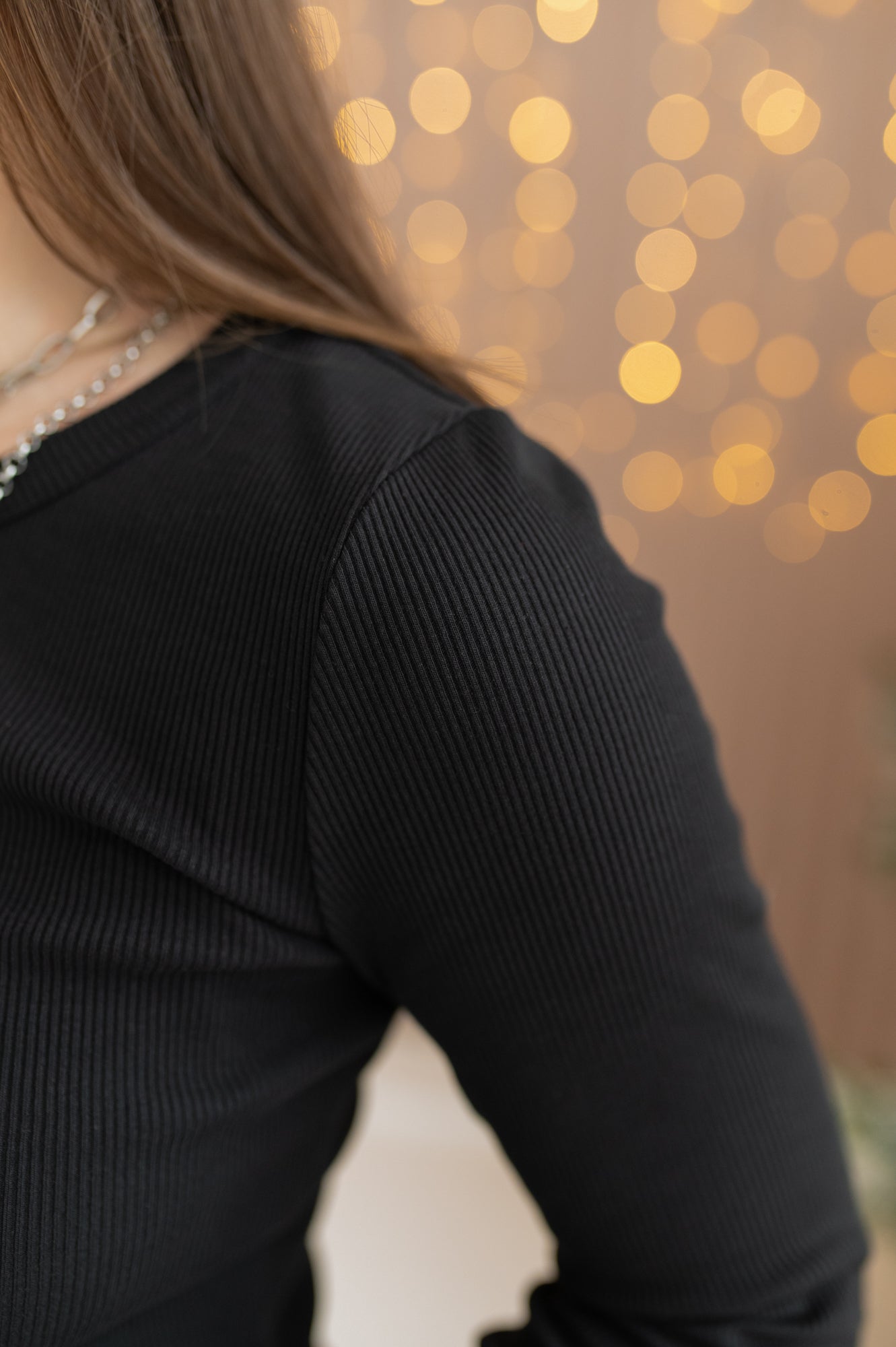 Longsleeve LLANES NEGRA