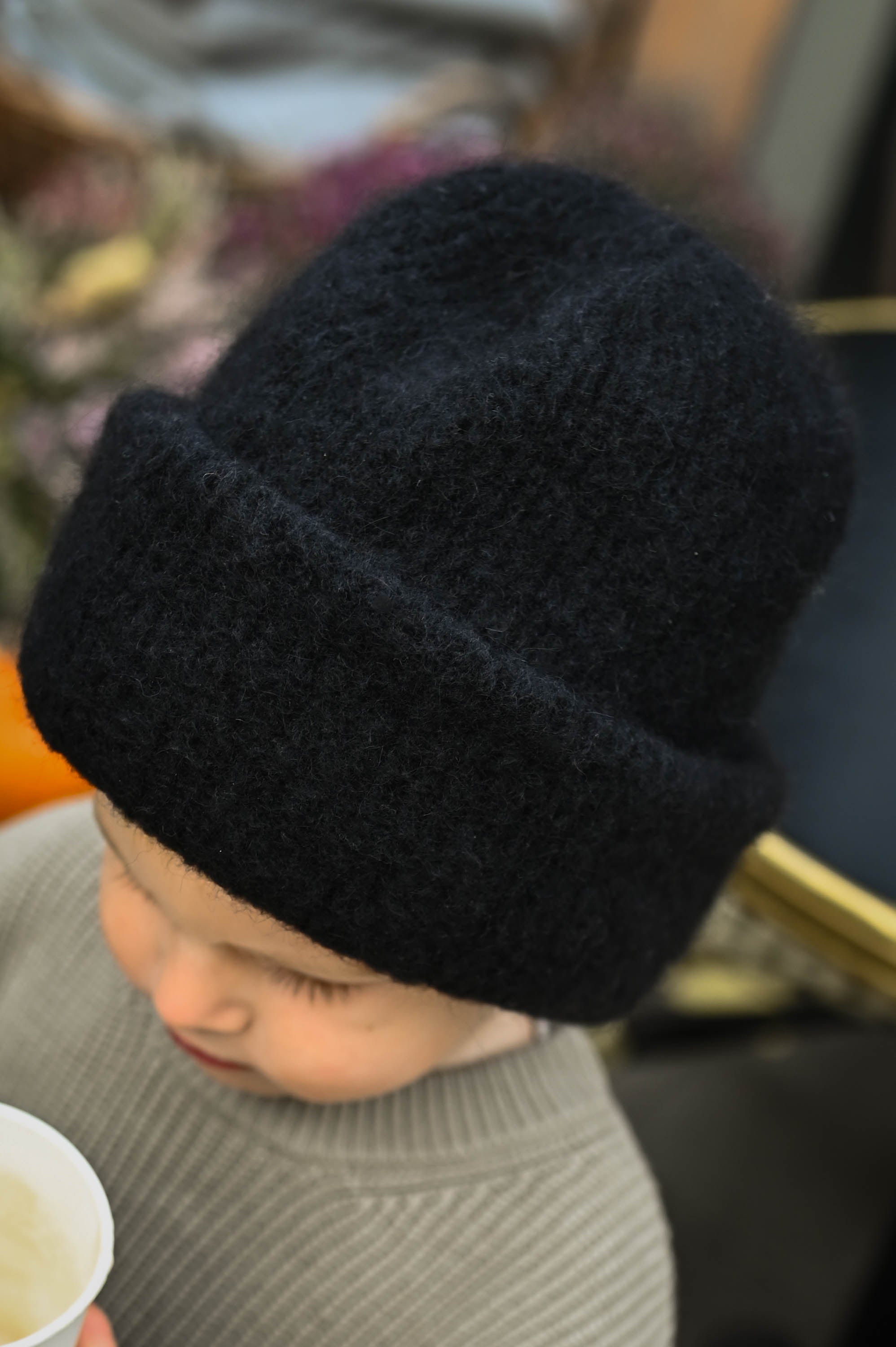Czapka ALPACA NEGRA