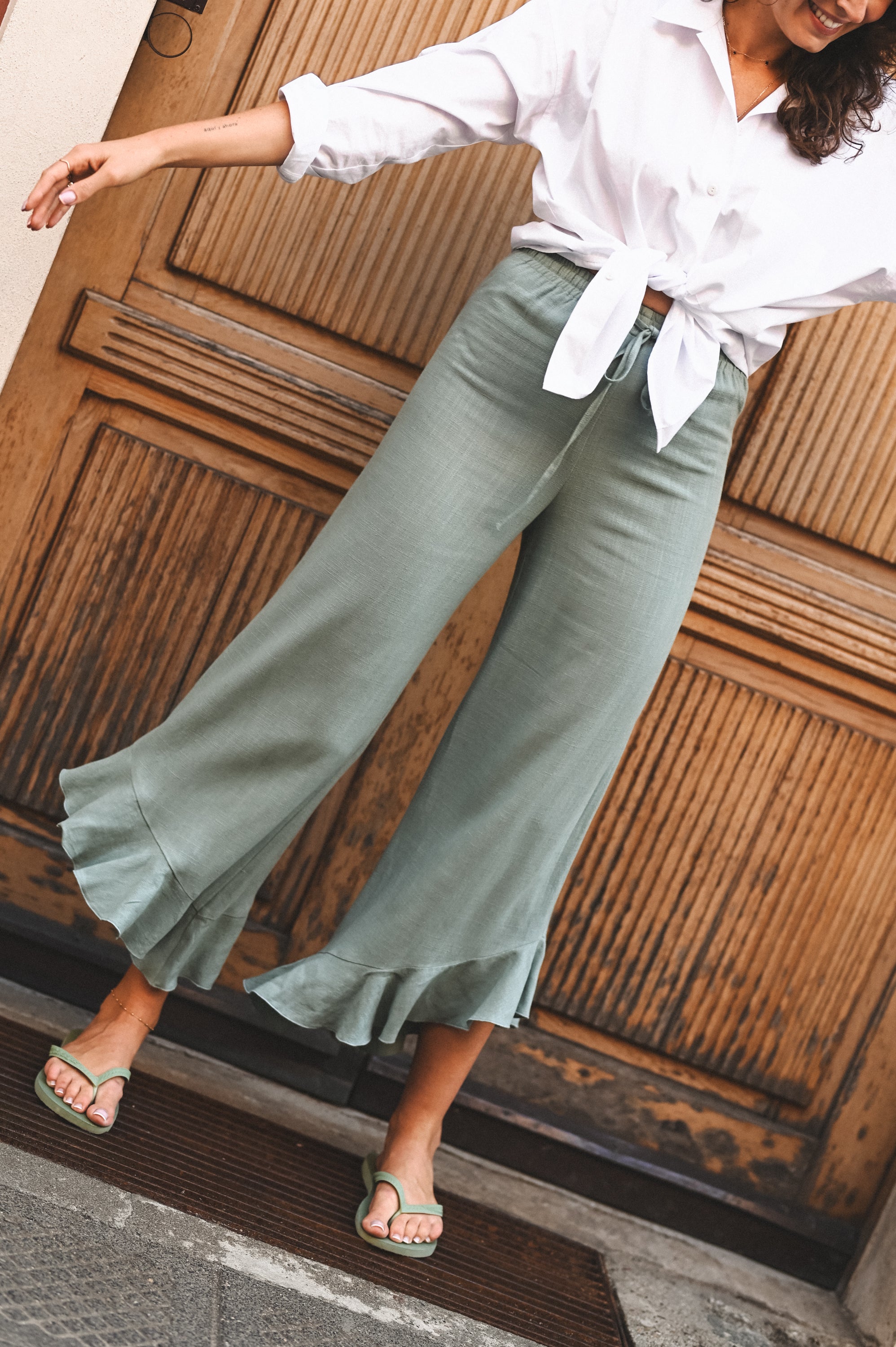 Spodnie PANTALONES MENTA