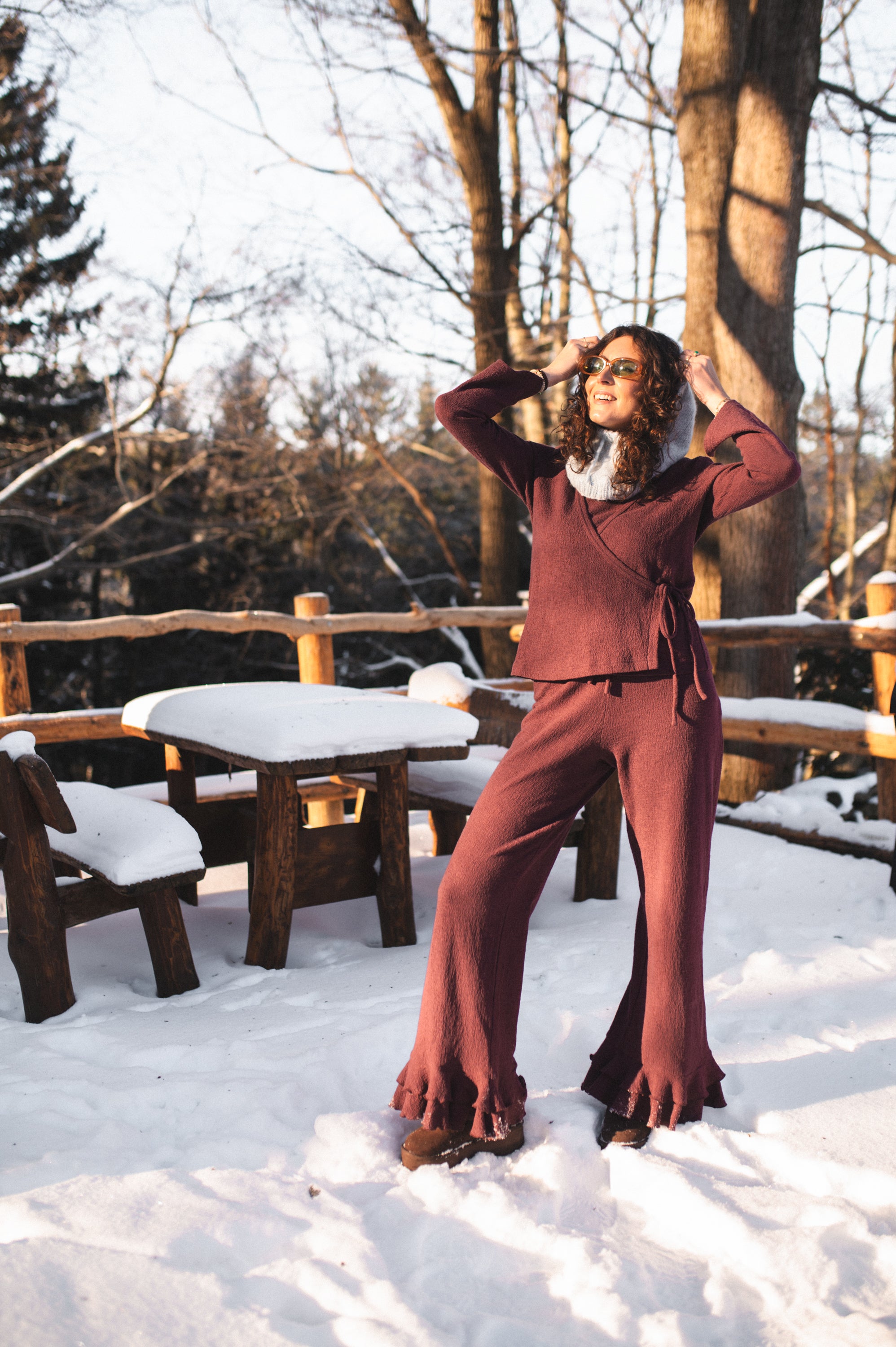 Spodnie EMILIA GRANADA