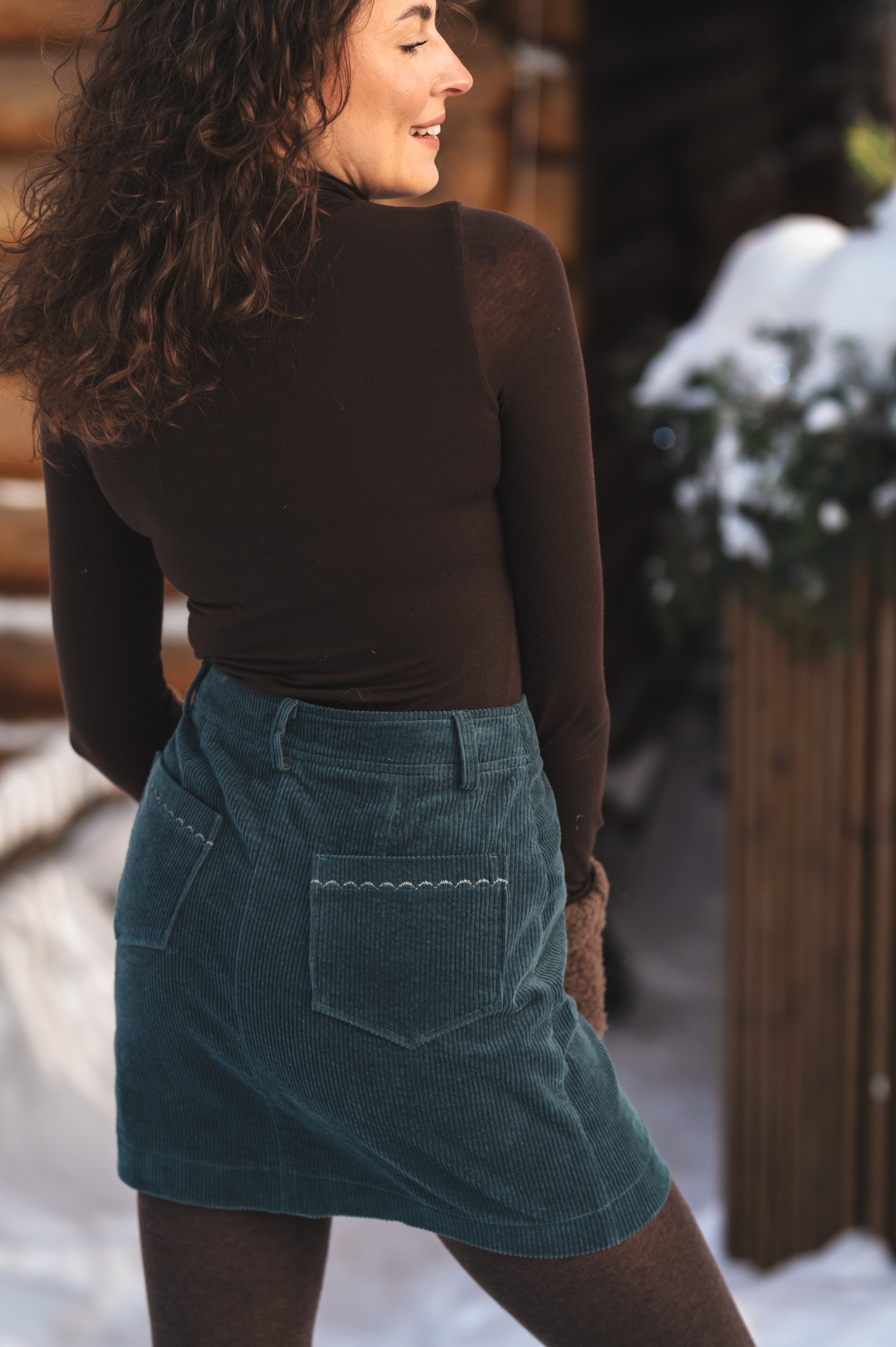 Spódnica PANITA TEAL