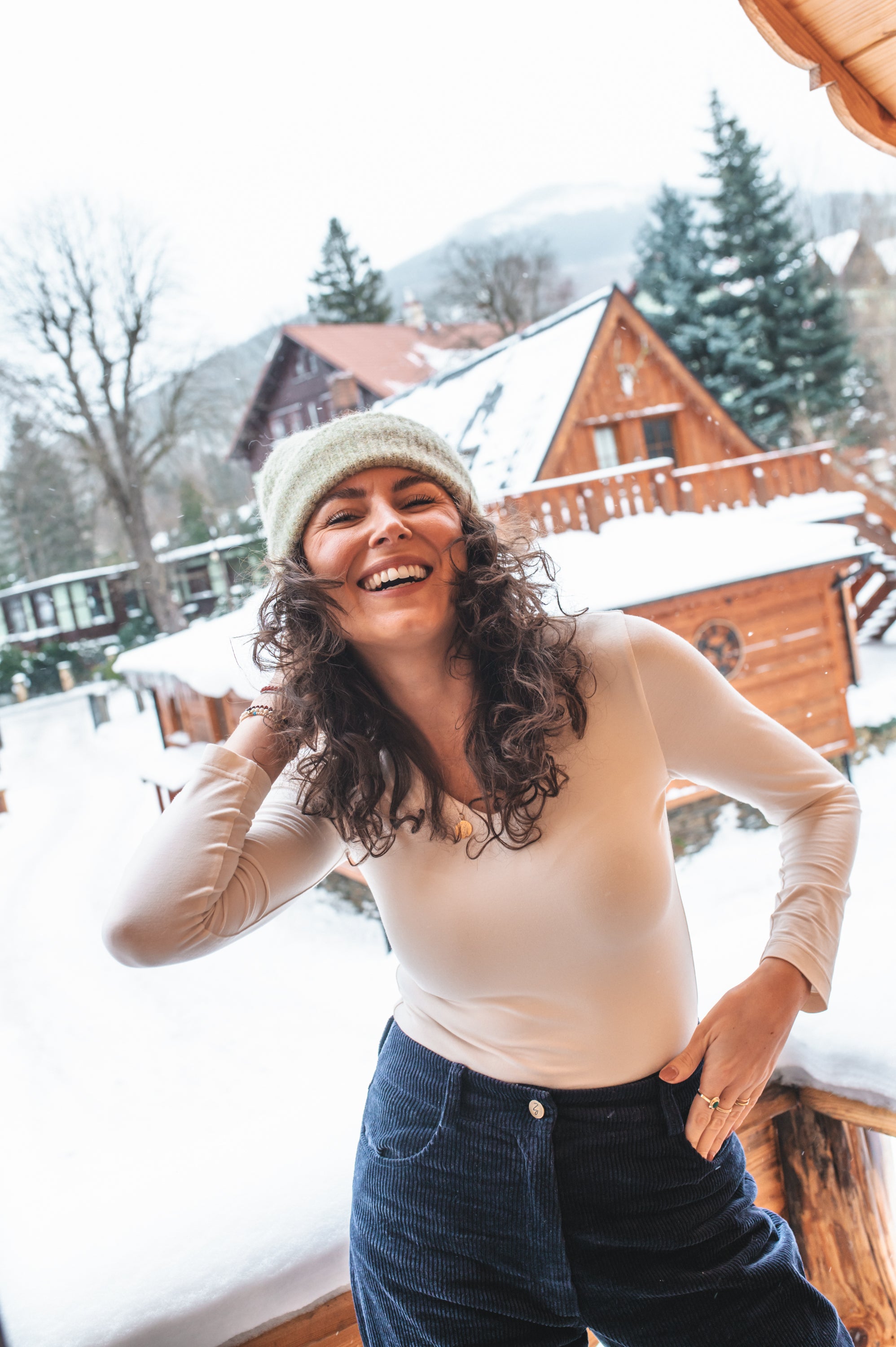 Bambusowy longsleeve PIEL CREMA