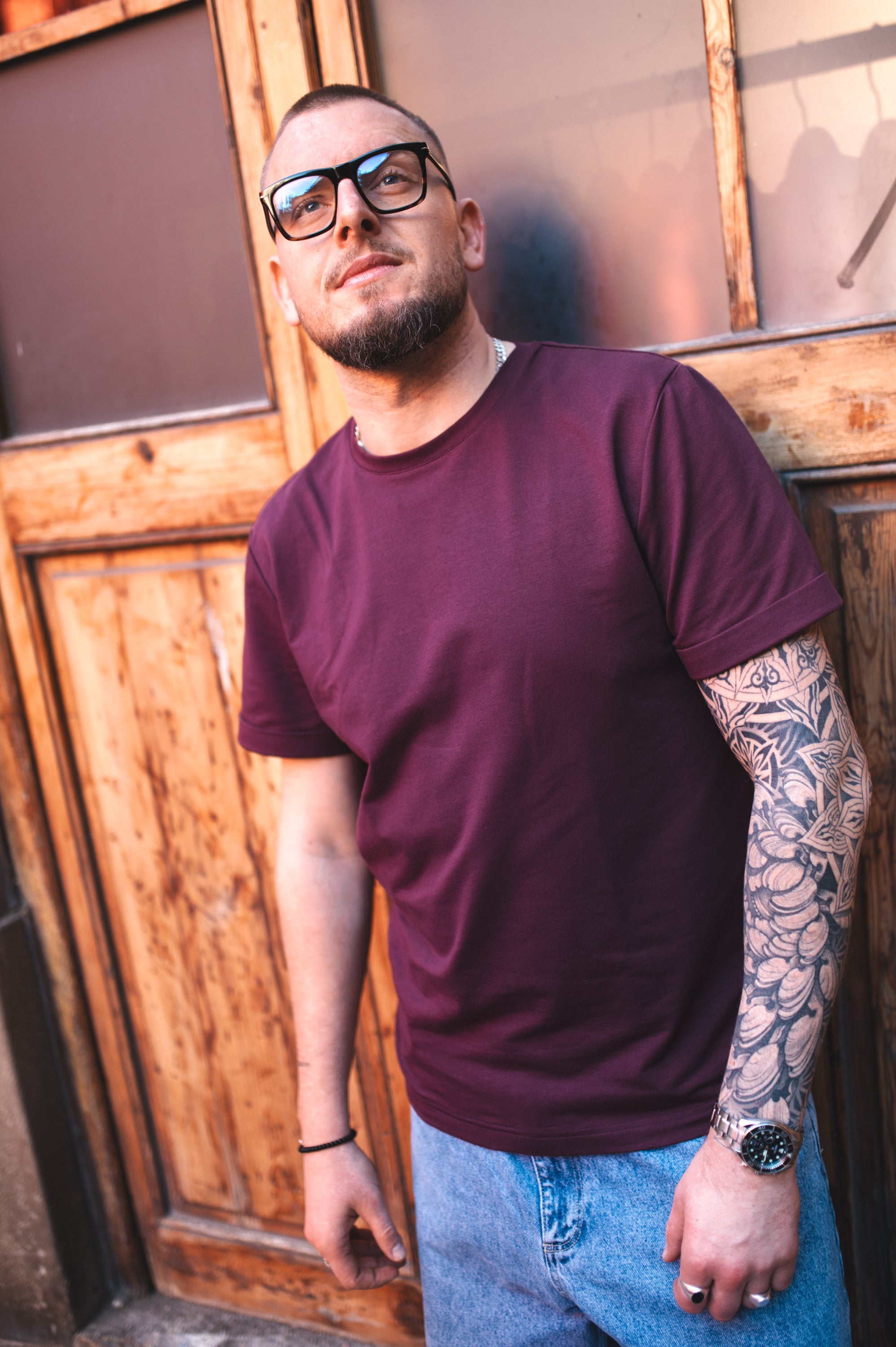 T-shirt LUCAS MORADO