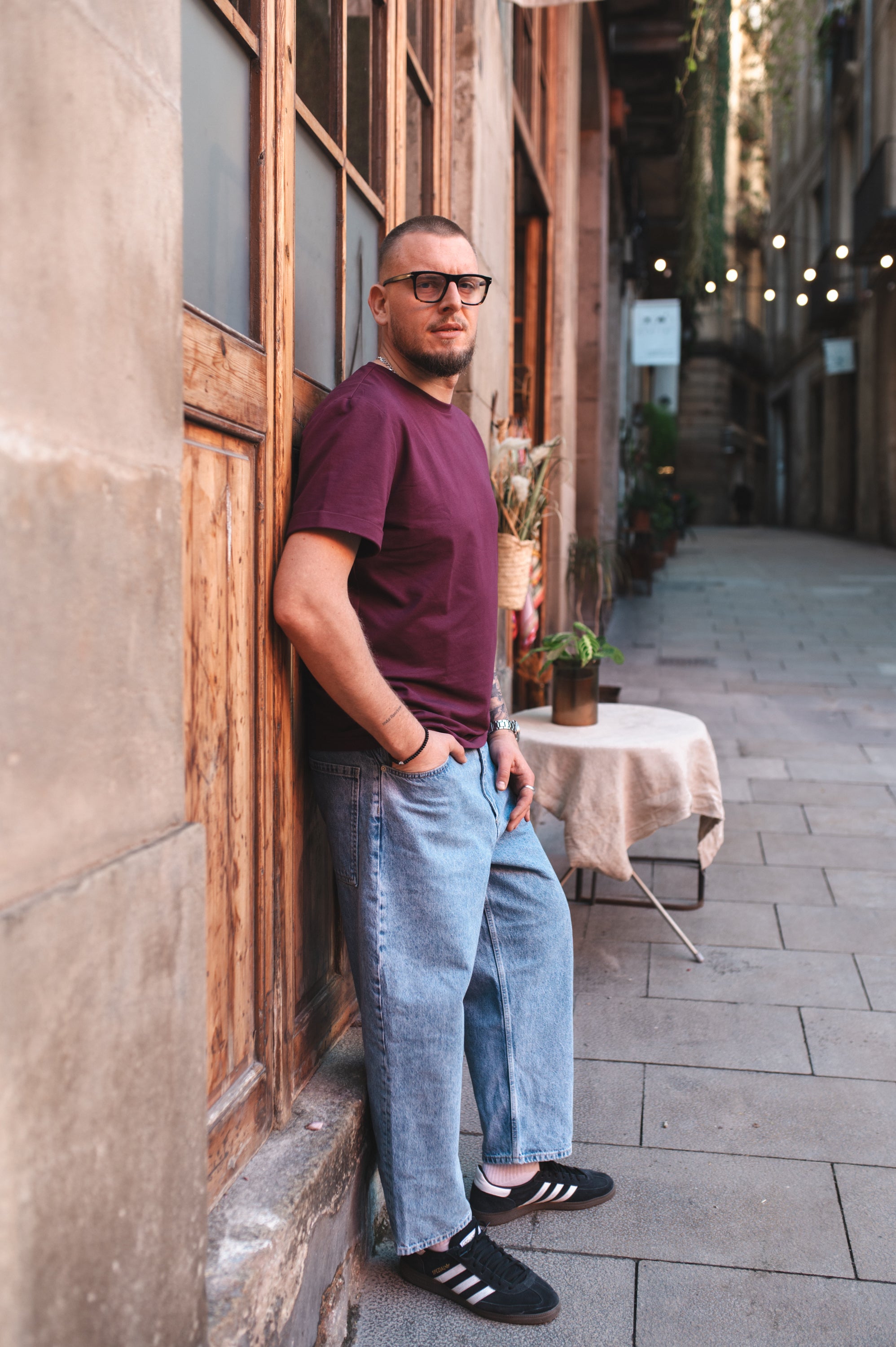 T-shirt LUCAS MORADO