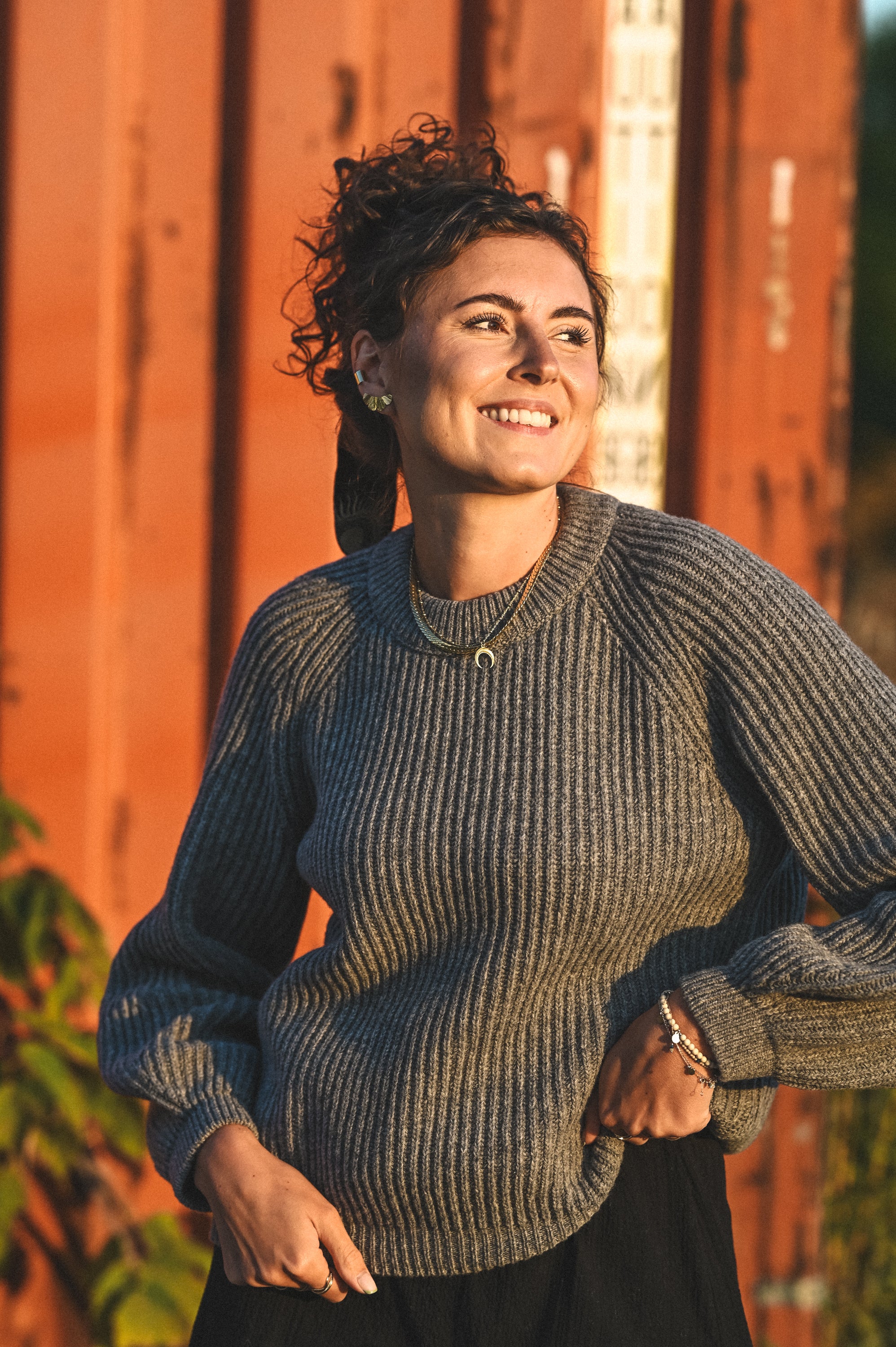 Sweter MERINO GRIS