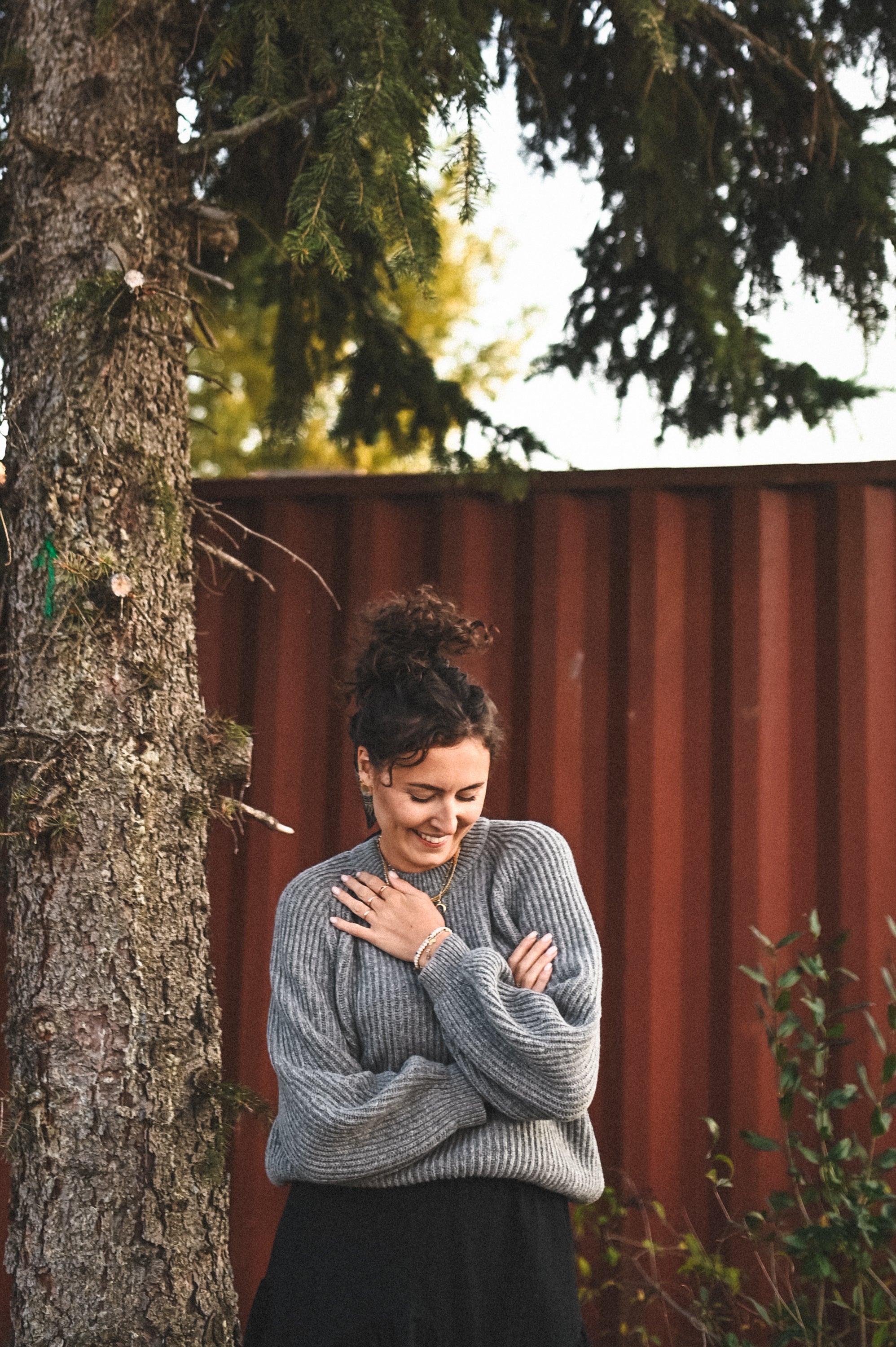 Sweter MERINO GRIS