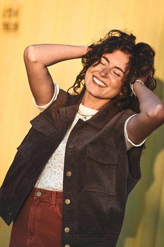 Kamizelka MELVA CHOCO