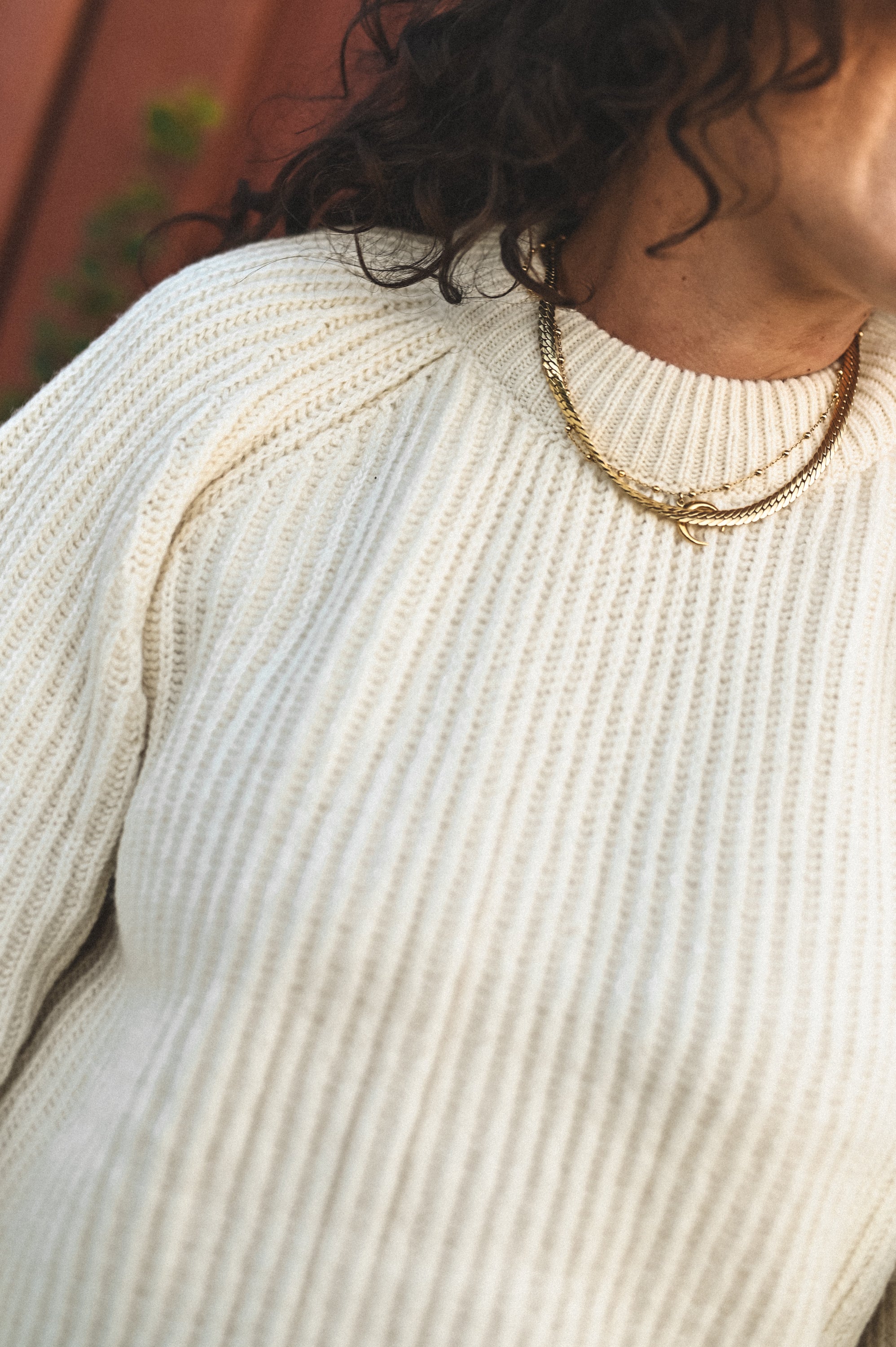 Sweter MERINO CREMA