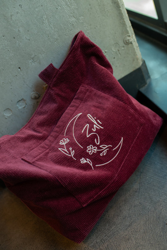 Torba sztruksowa ROMA BORDO