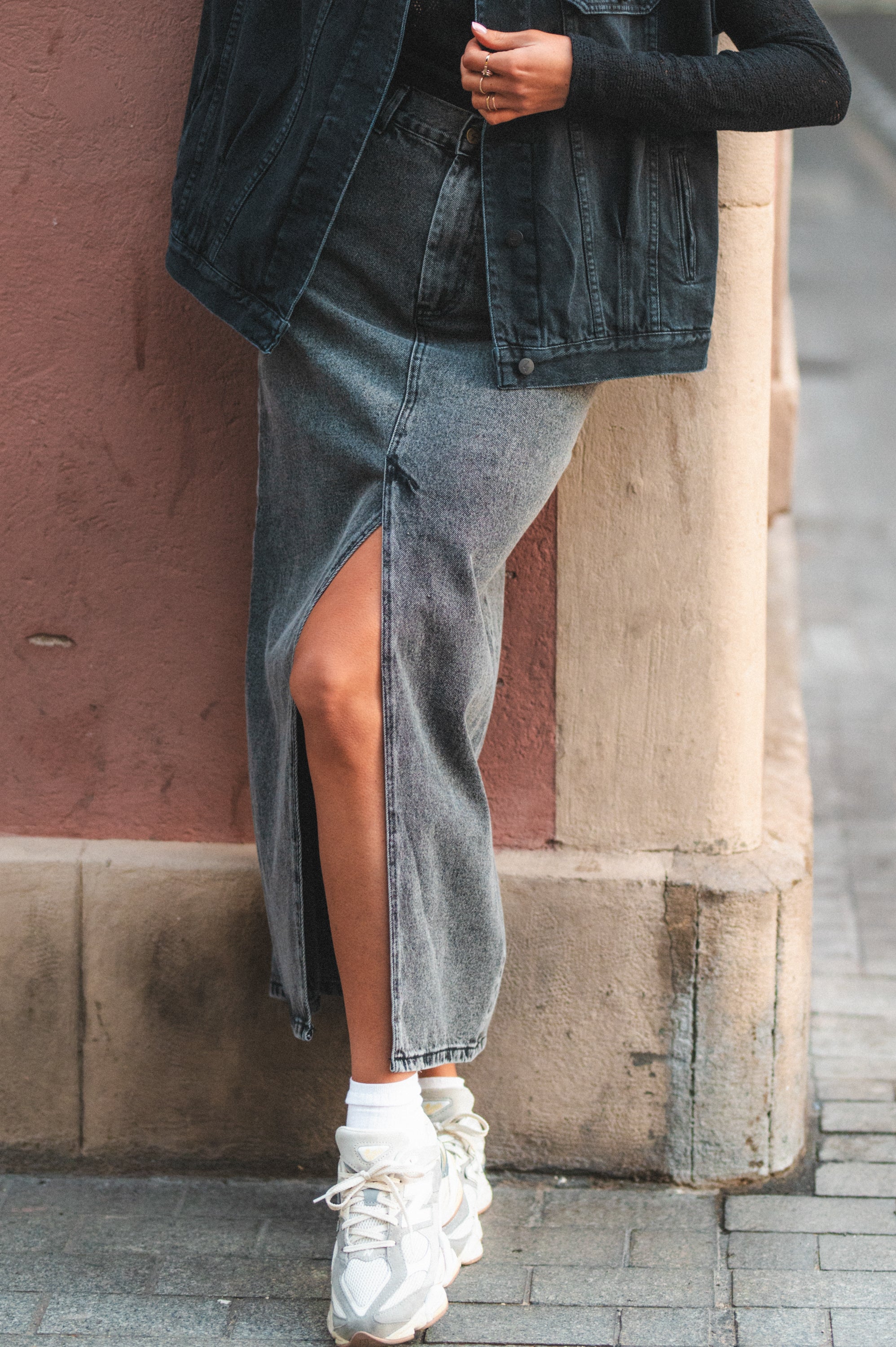 Spódnica JEANS VINTAGE NEGRO