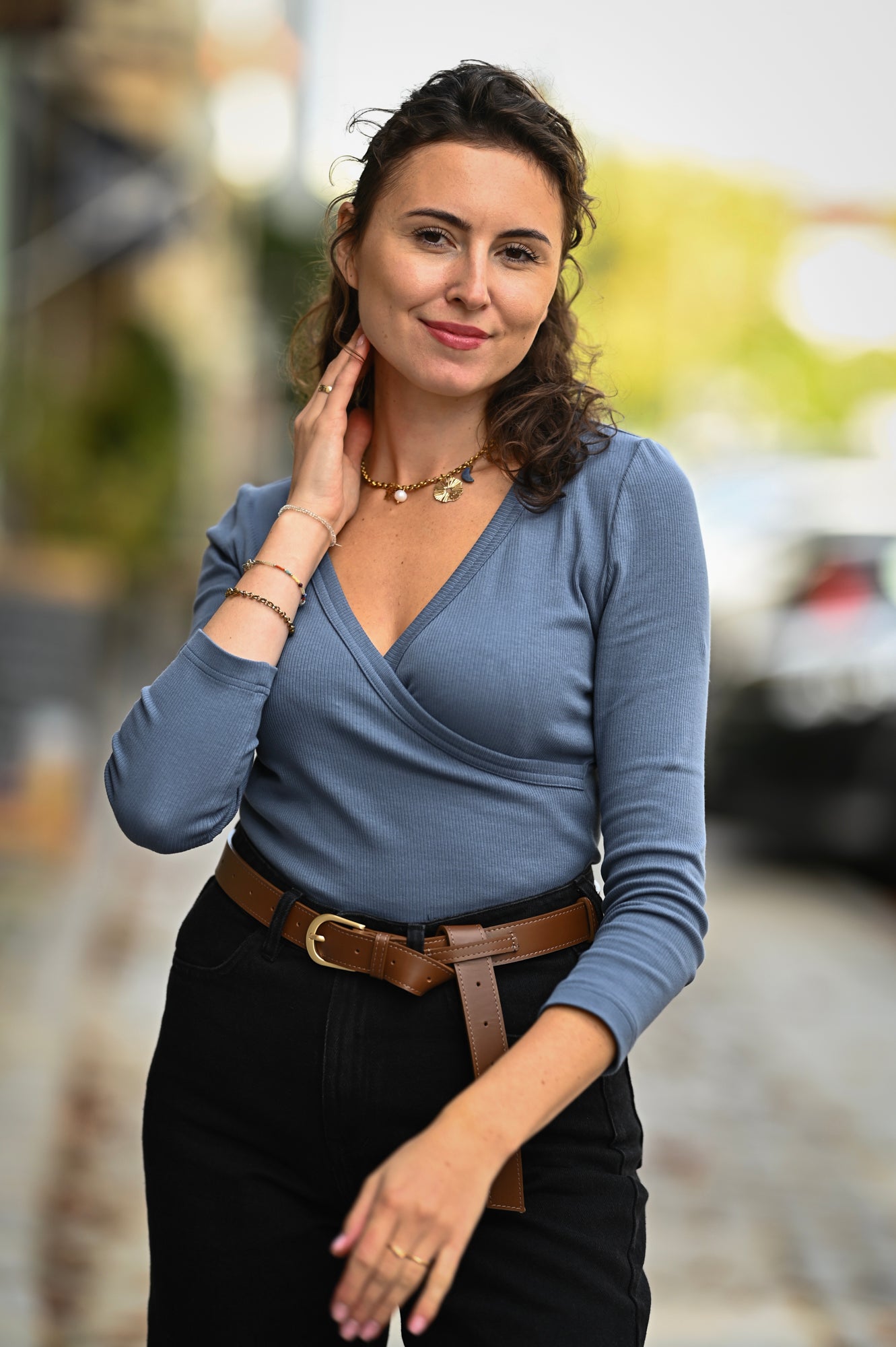 Bluzka ROTA AZUL