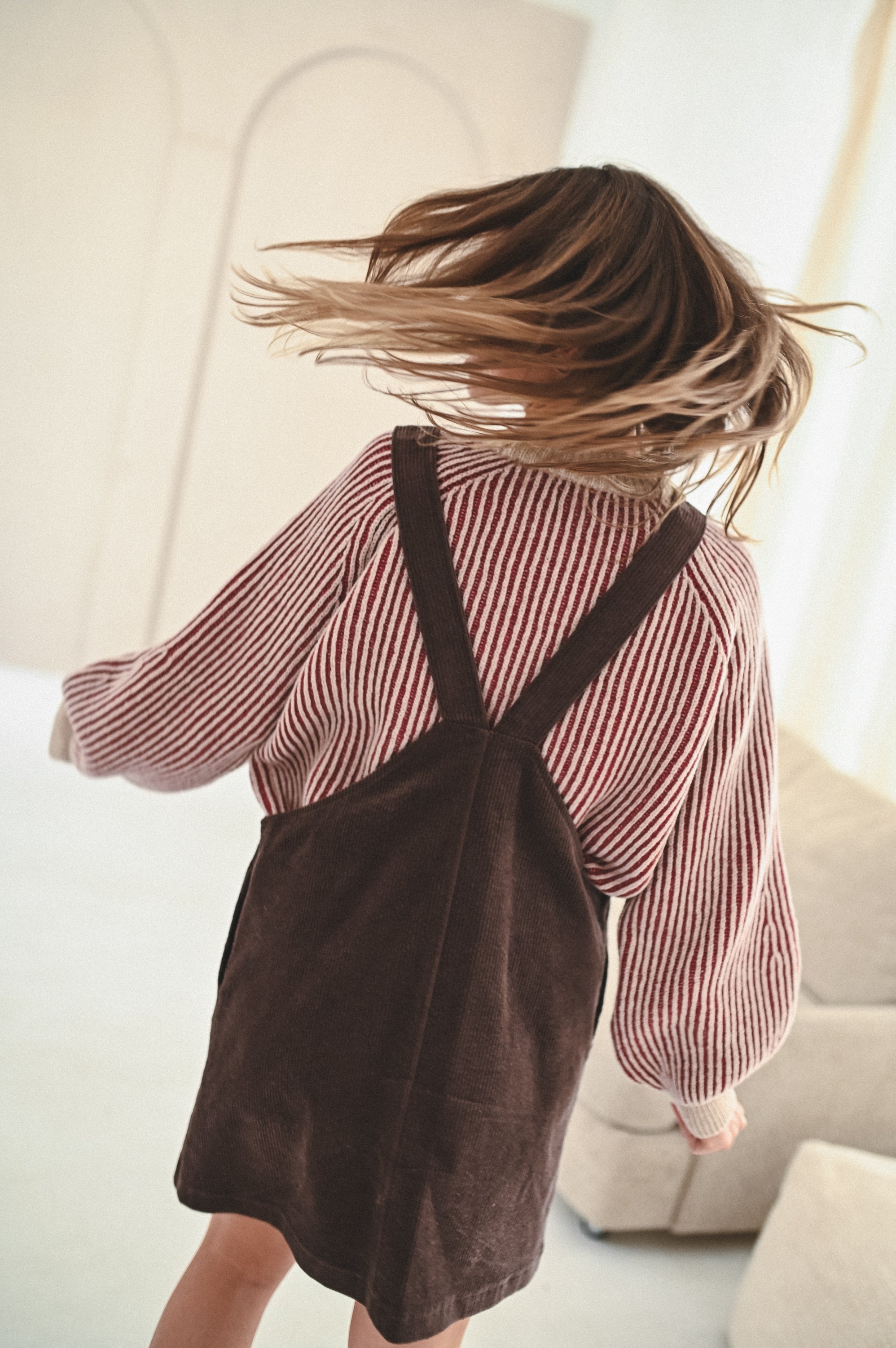 Sukienka JARDINERA CHOCO