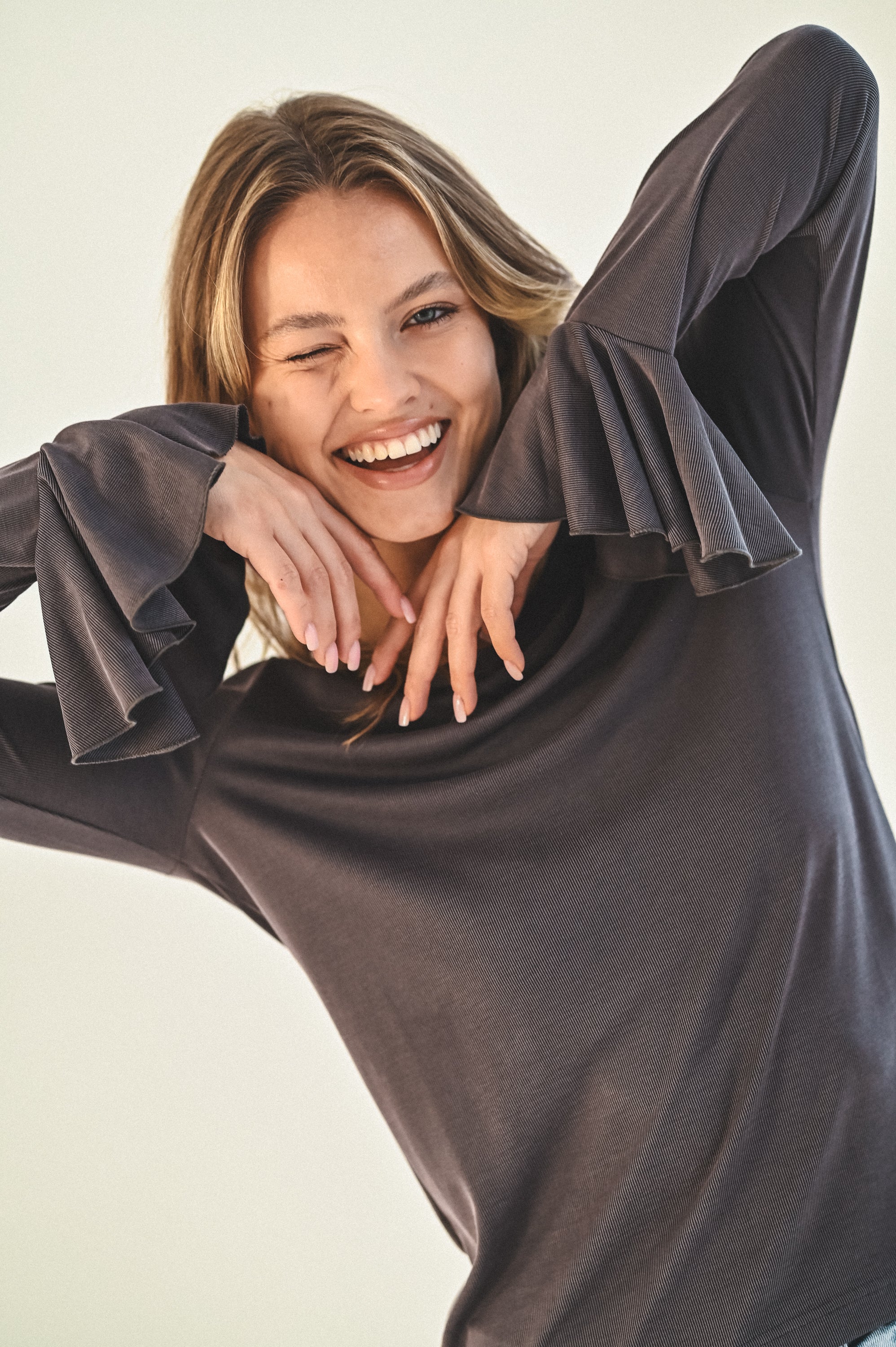 Longsleeve SANTANA CENIZA